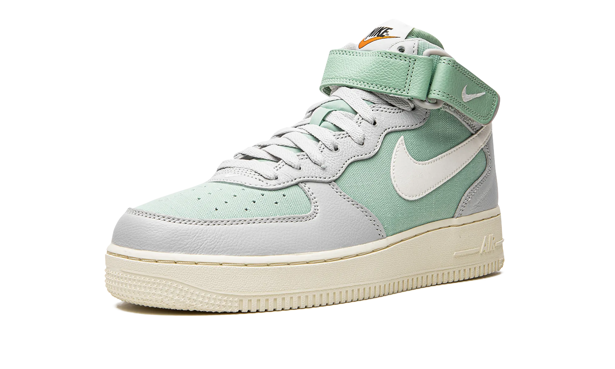 Air Force 1 Mid '07 LX "Grey Fog Enamel Green" Skate Step Ready Suburban Ride