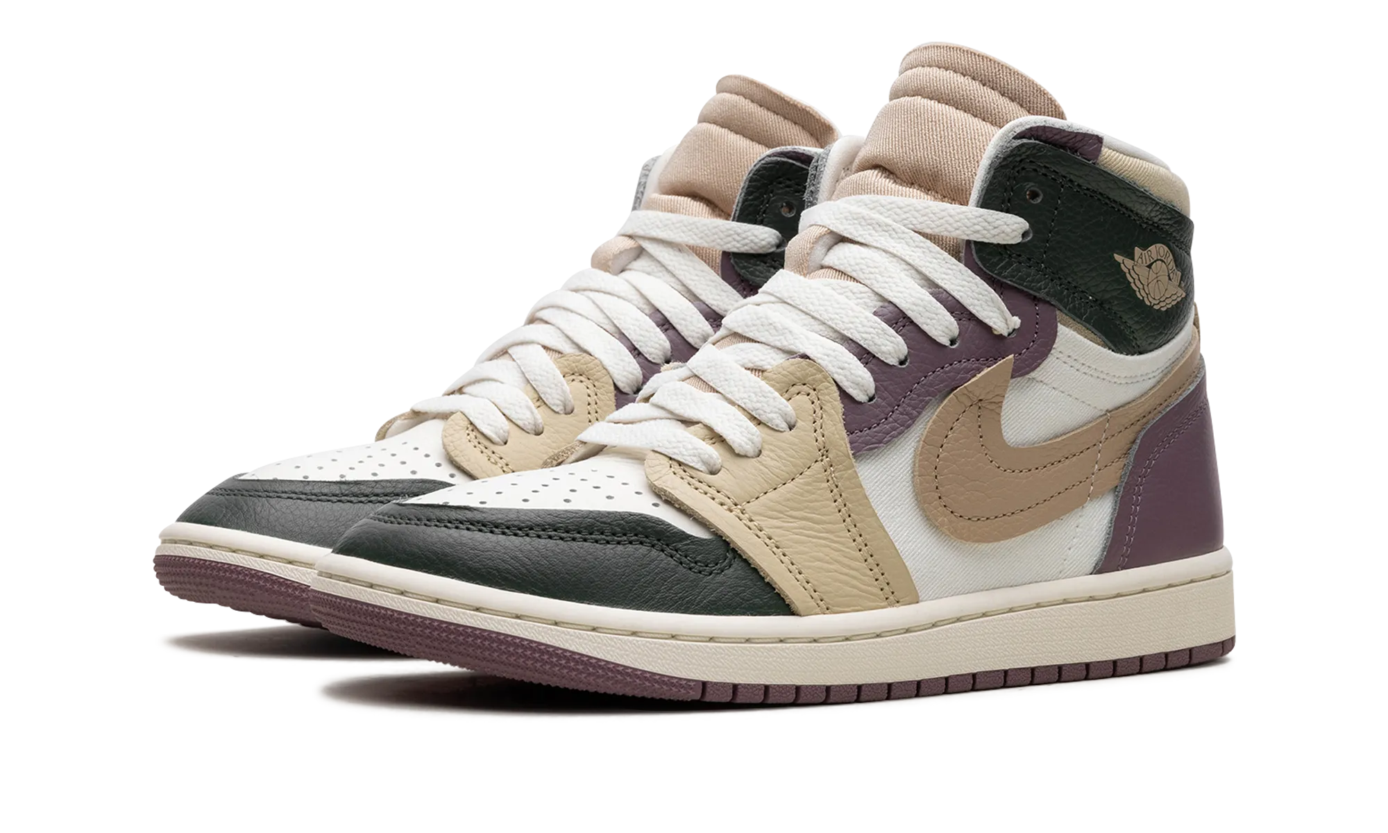 Style Heel Lockdown System AIR JORDAN 1 HIGH MM WMNS "Galactic Jade"