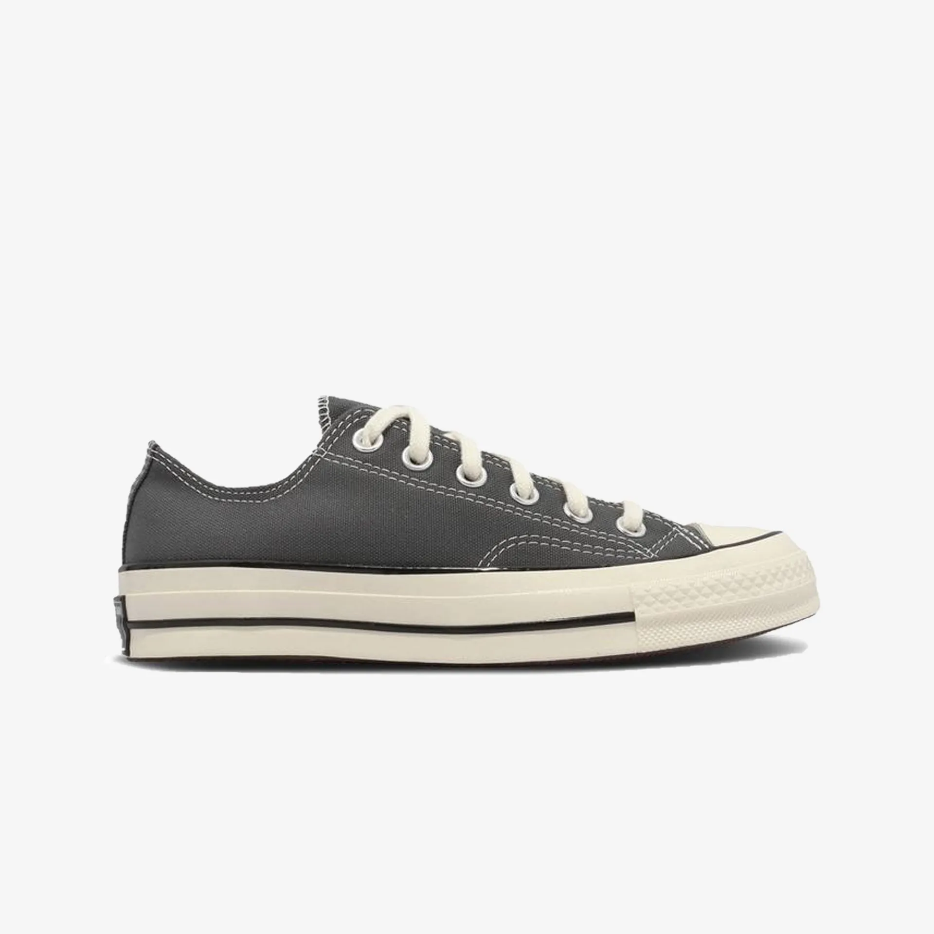 Converse | CHUCK 70 VINTAGE CANVAS  { IRON GREY/EGRET/BLACK Back Tab