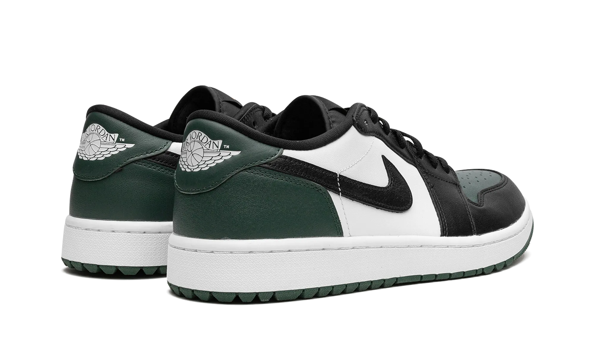 Antistatic Noise Reducing Sole Air Jordan 1 Low Golf "Noble Green"