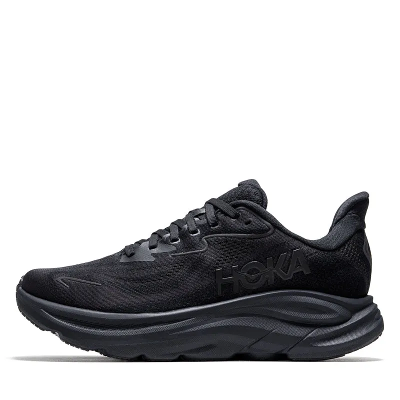Women's Hoka Clifton 10 - Black/Black Light Impact