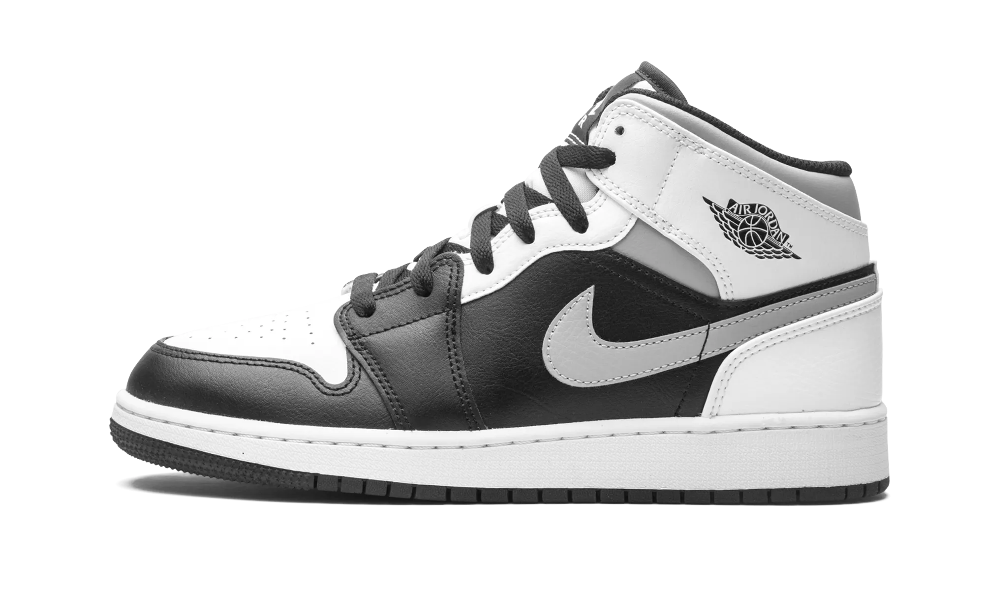 High Cushion Air Jordan 1 Mid GS "White Shadow"