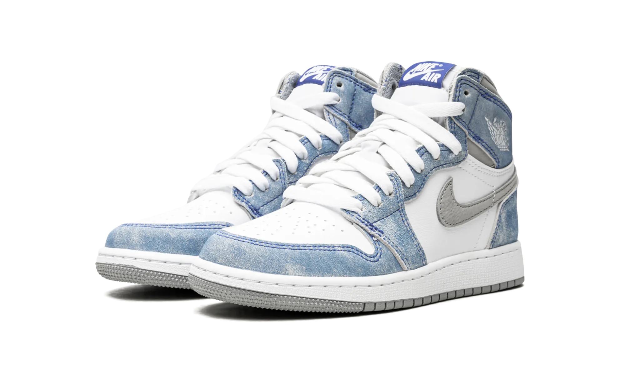 Low noise Air Jordan 1 High OG GS "Hyper Royal"