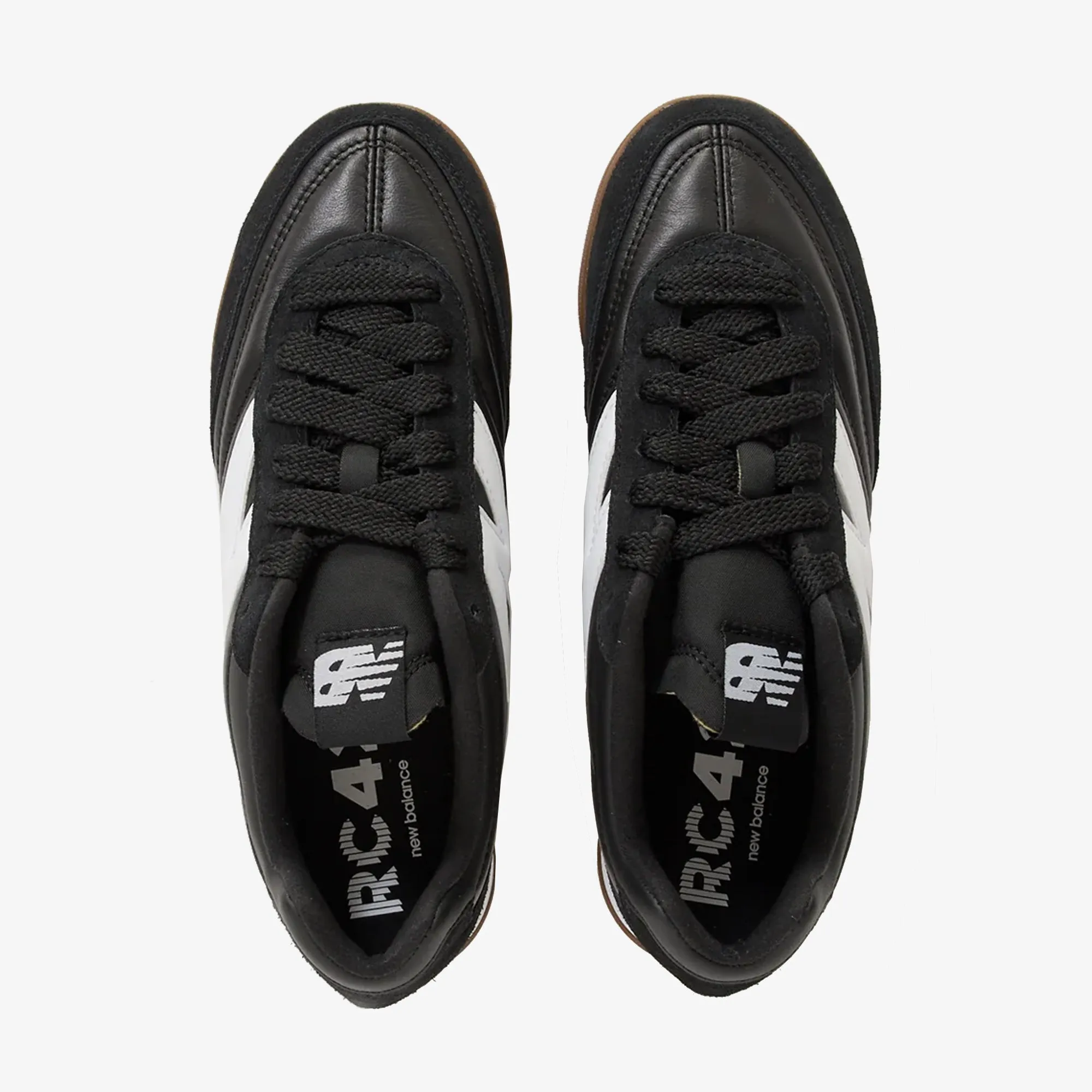 grassy track running shoes running on inclined ground New Balance | RC42 { BLACK/WHITE