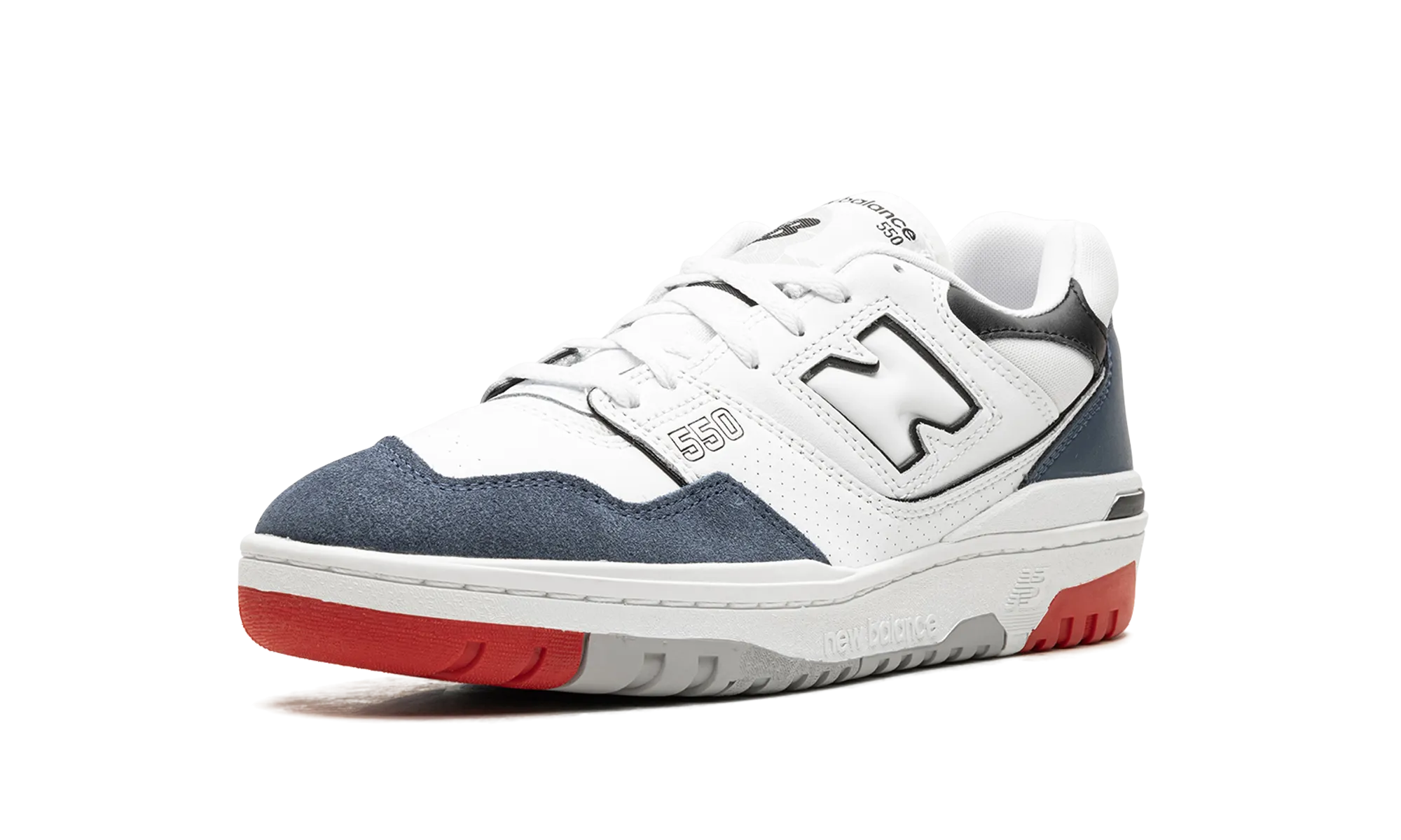 Soft Leather Energy Lift 550 "White/Navy/Red"