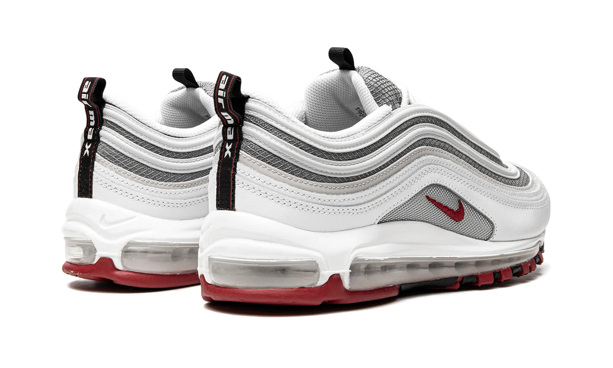 ventilation - rich running option Maximum Performance Air Max 97 "White Bullet"
