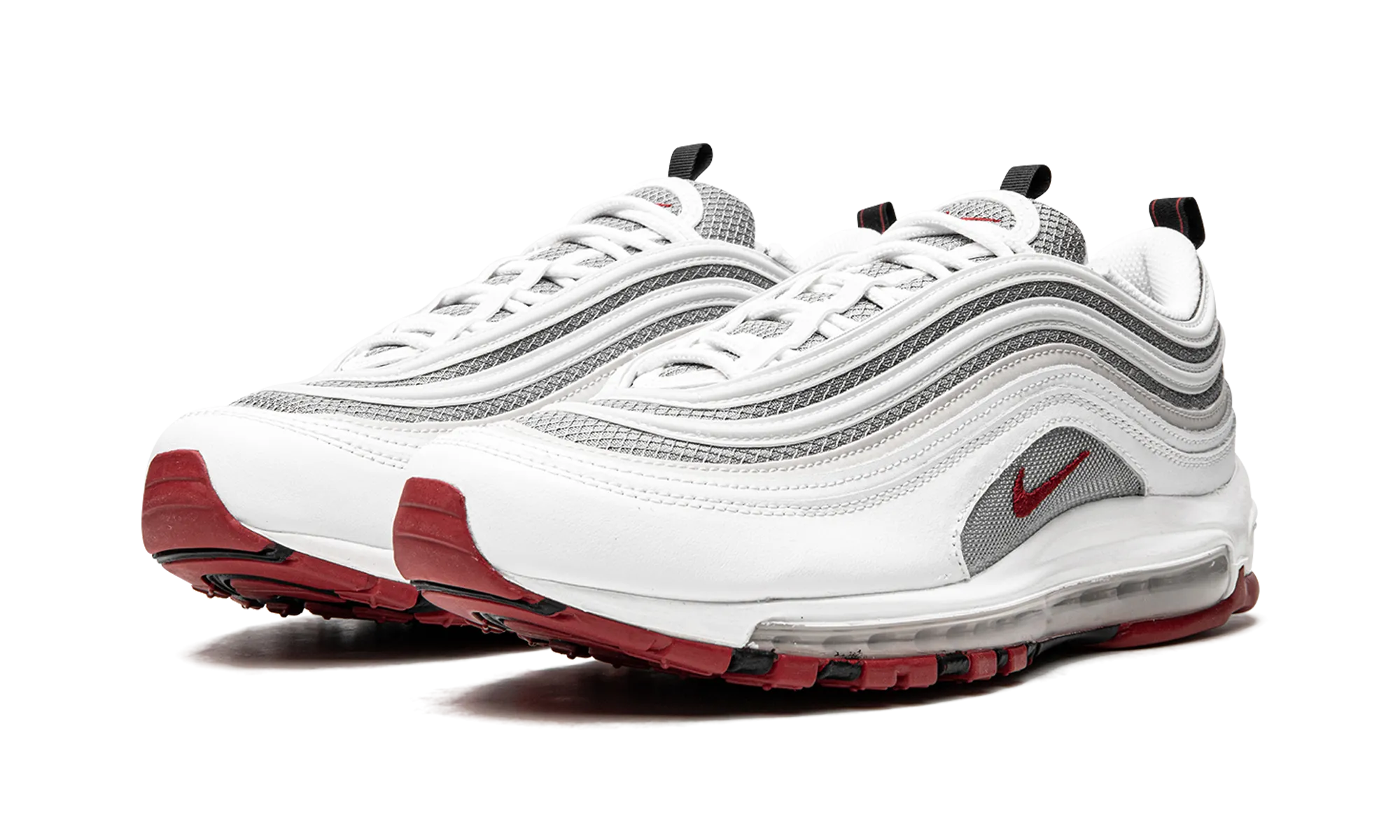 running with a minimalist style youth running footgear Air Max 97 "White Bullet"