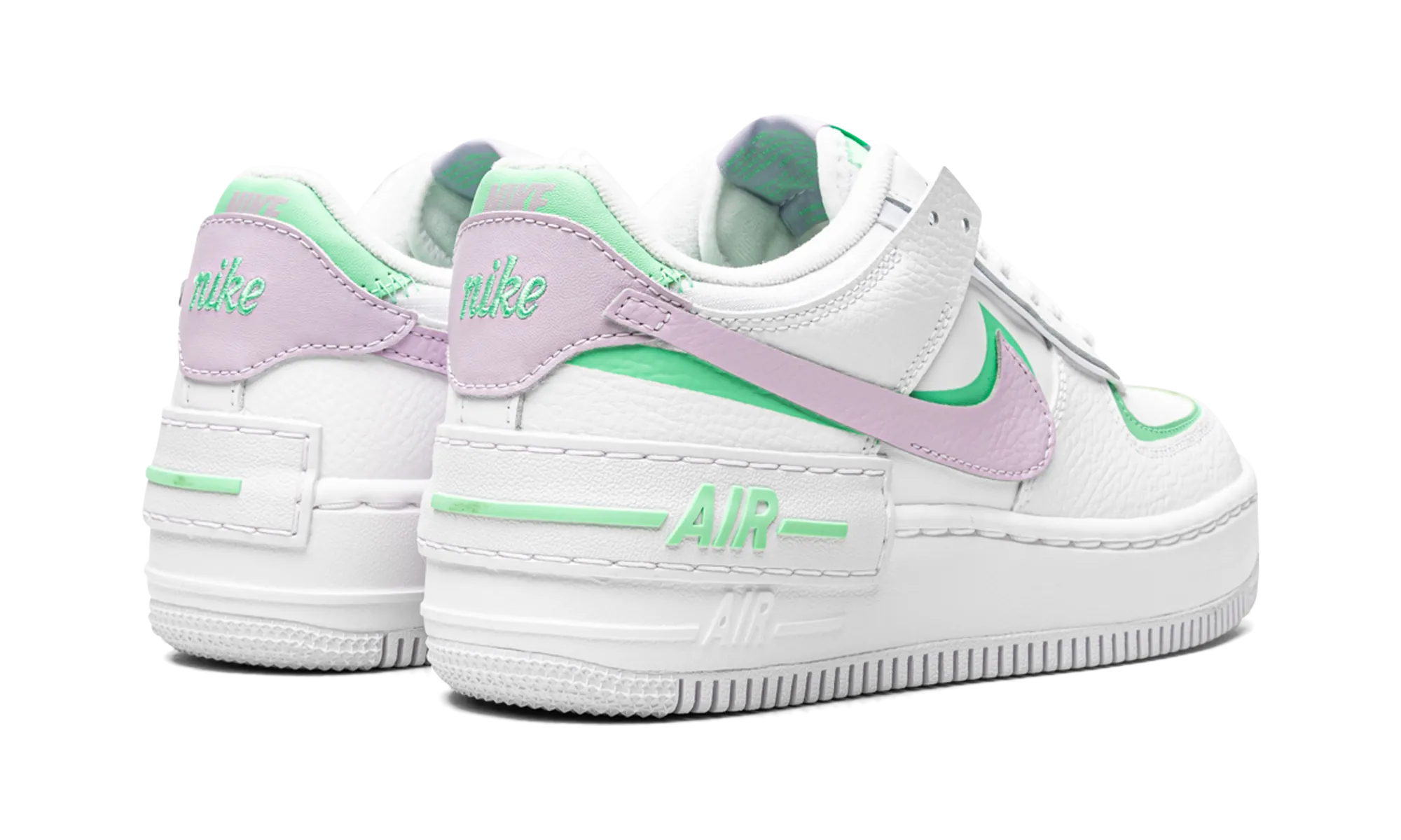 AIR FORCE 1 SHADO MNS WMNS "Infinite Lilac" Quick Action Ride Sturdy Construction