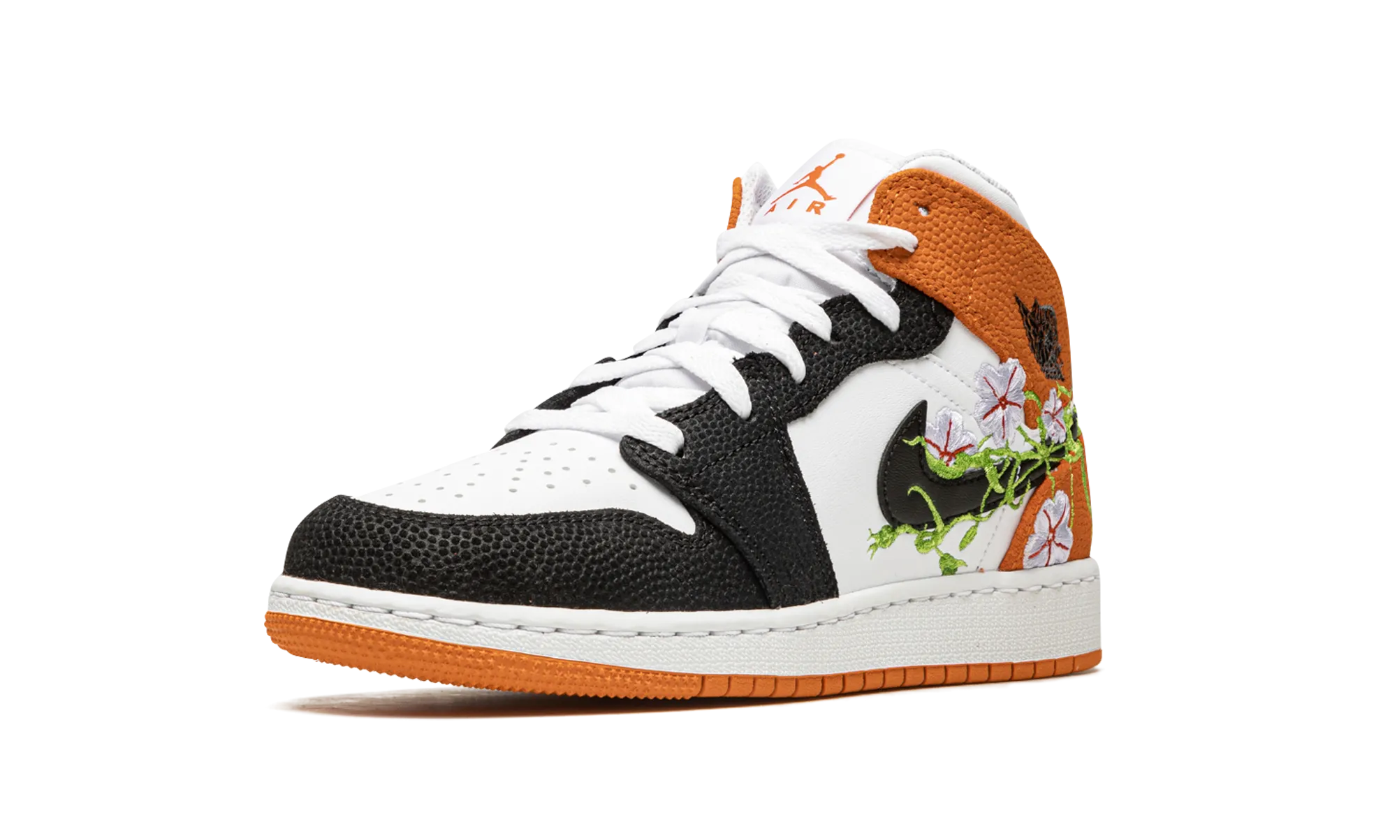 Air Jordan 1 Mid GS "Basketball Blossom" No Friction