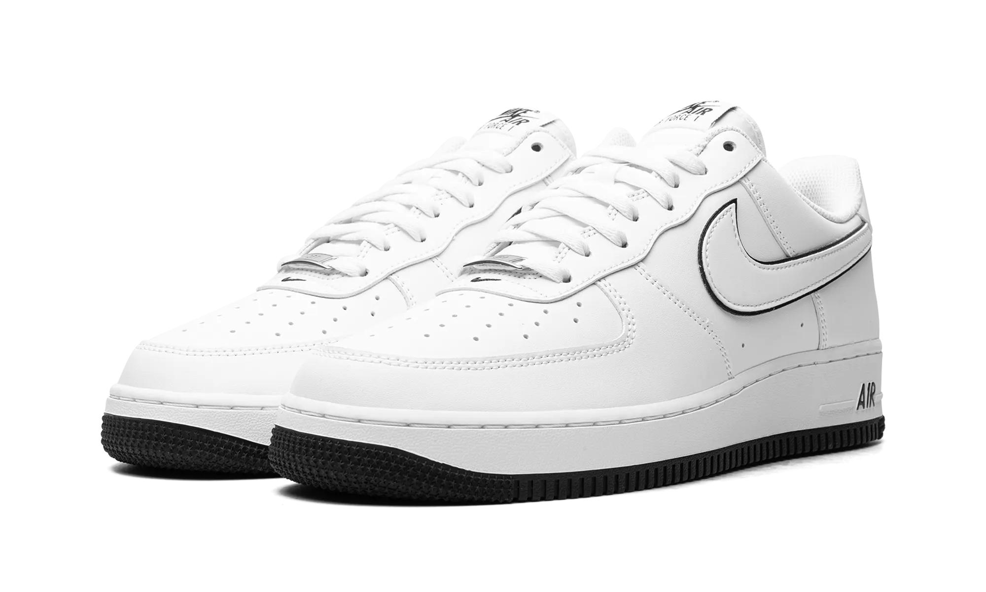 Quick Action Ride Soft Wear Air Force 1 Low "White/Black"
