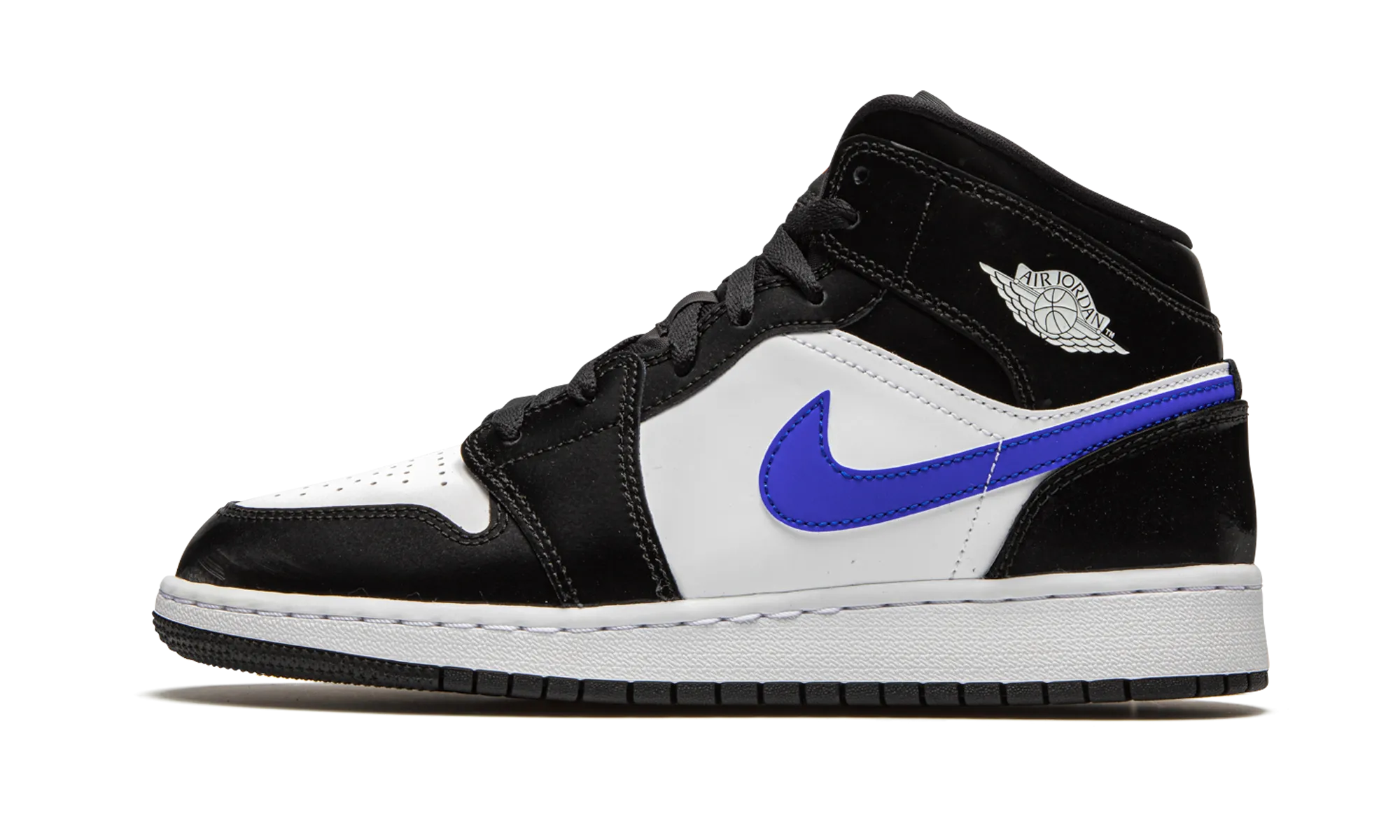 Air Jordan 1 Mid GS "Racer Blue" Back Tab