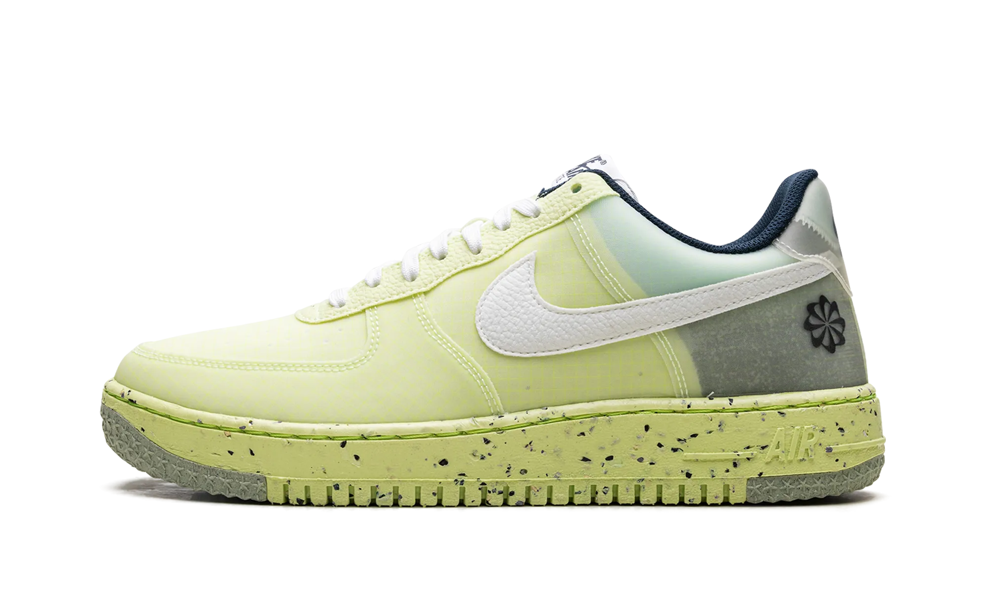 Air Force 1 Low Crater "Light Lemon Twist" Creative Style Speedy Ride Fit