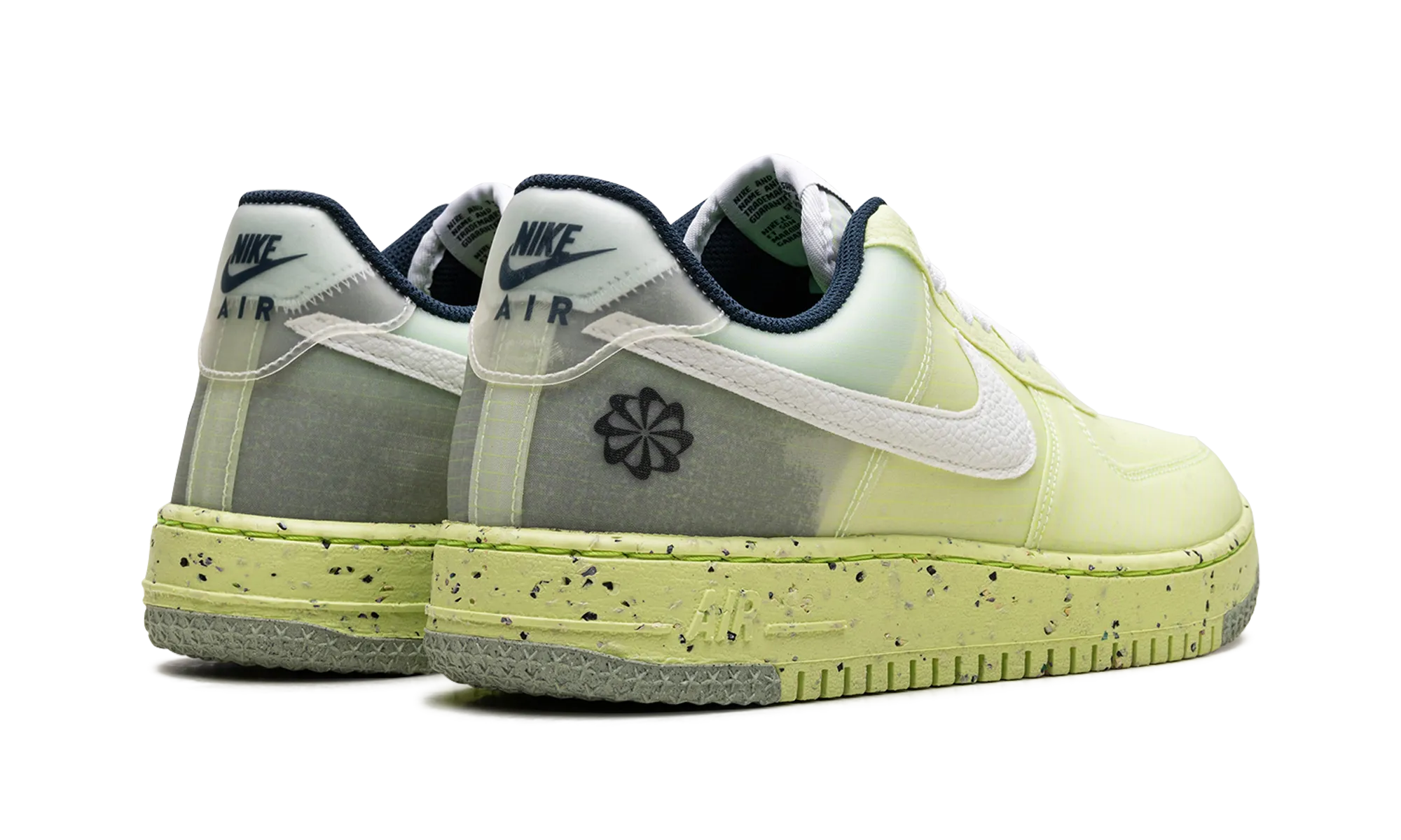 Teen Culture Air Force 1 Low Crater "Light Lemon Twist"