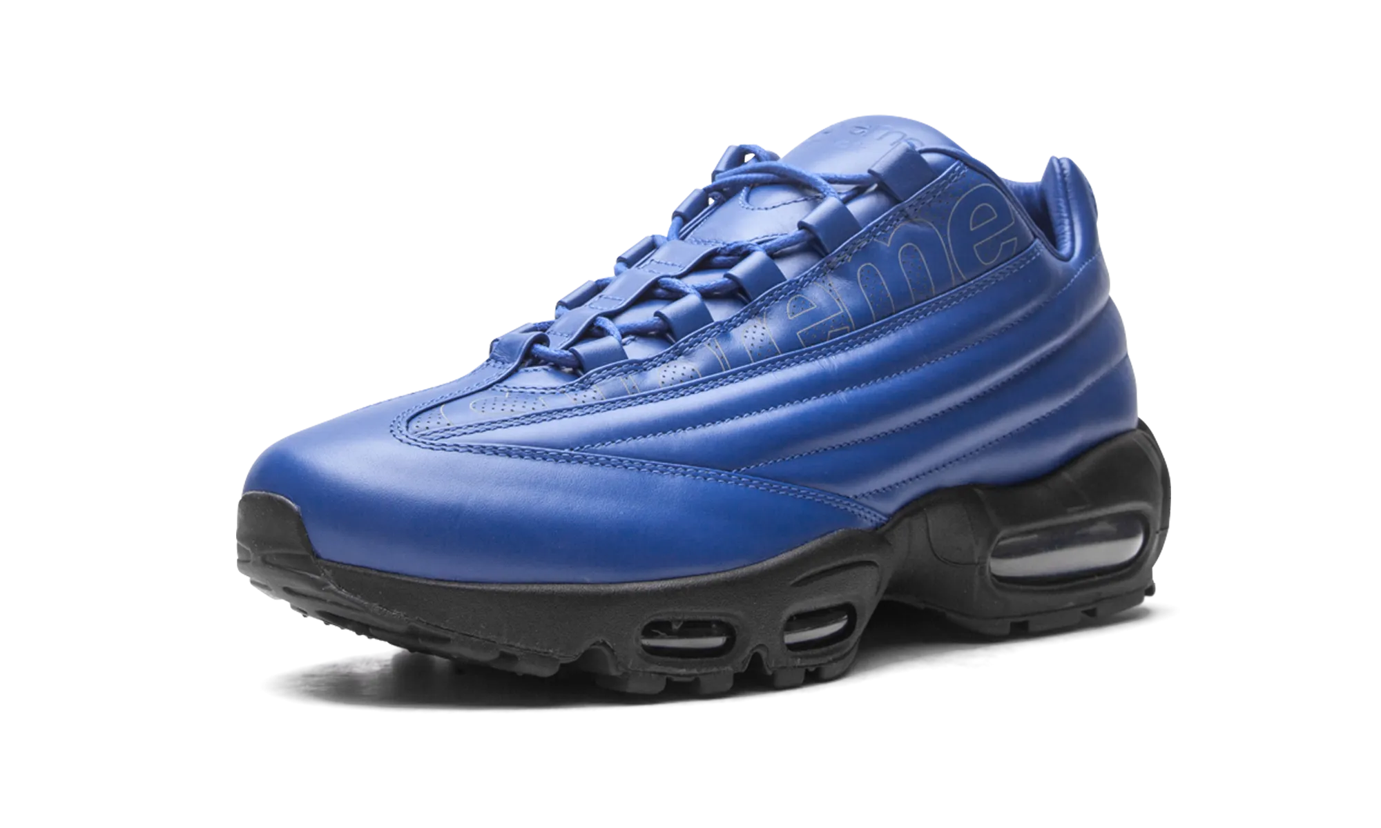 fluorescent adjustable - fit shoes Air Max 95 Lux "Supreme - Blue"