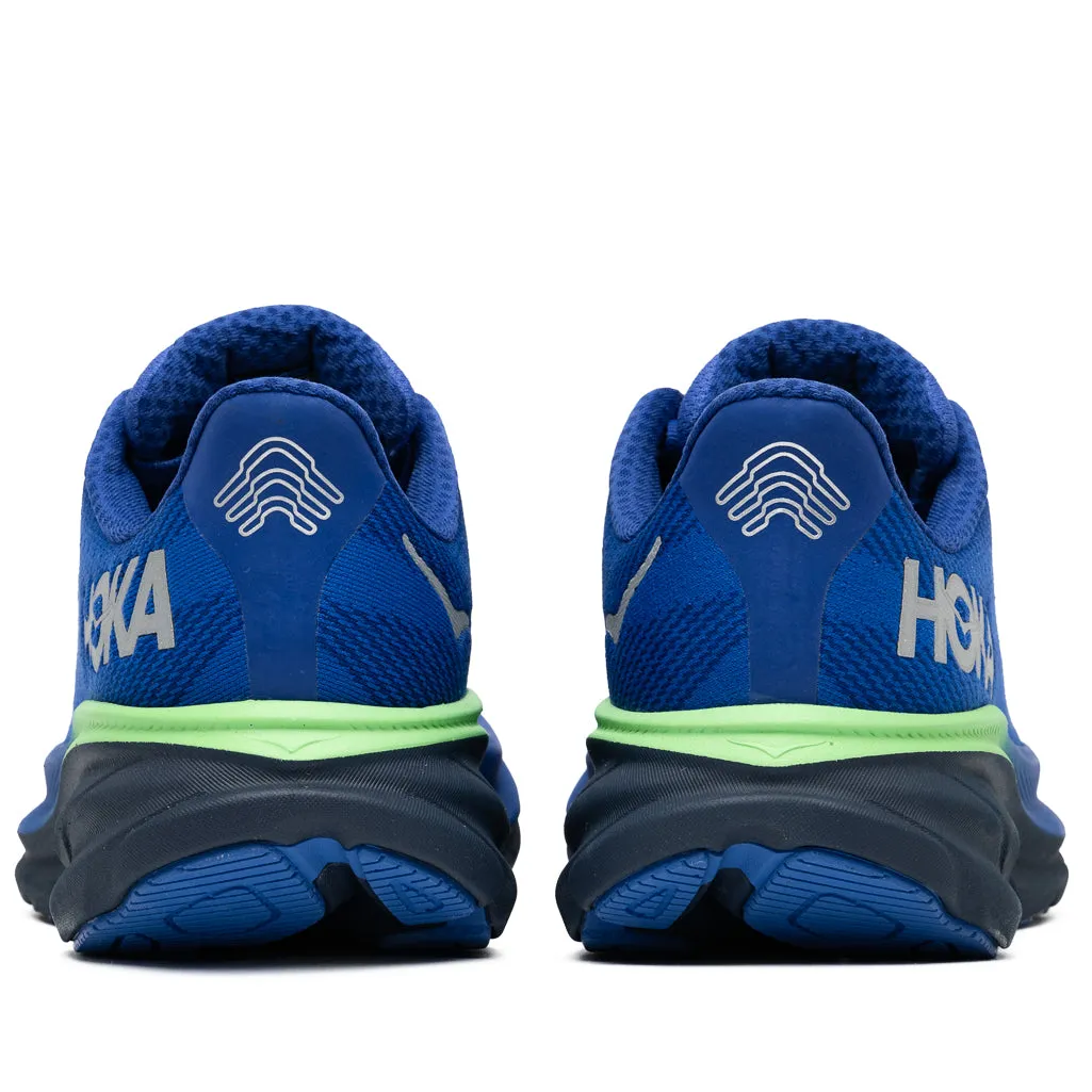 Abrasion Shield Technology Urban Stylewear Hoka Clifton 9 Gore-Tex - Dazzling Blue/Evening Sky