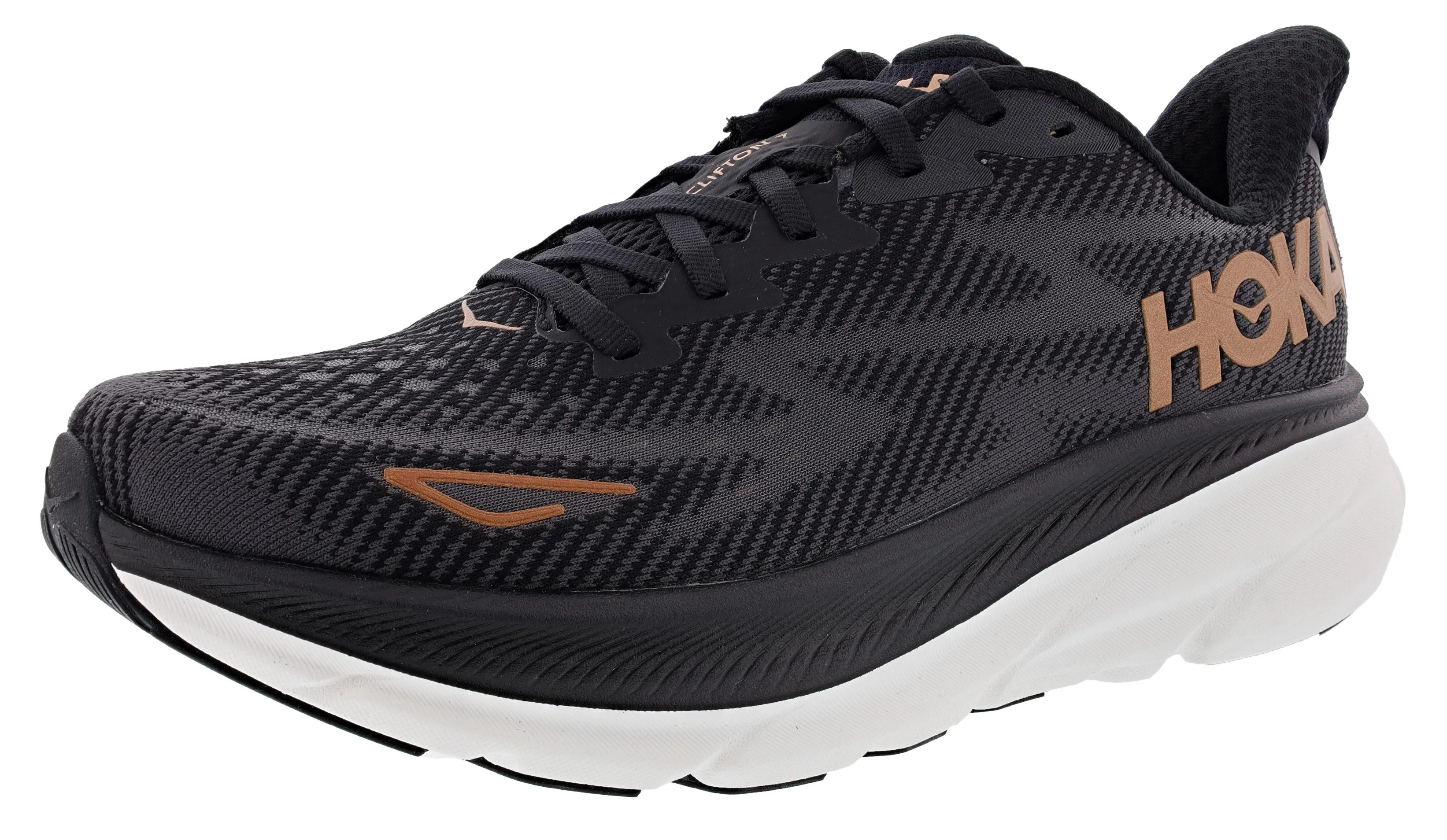 Hoka Clifton 9 Women's Cushioned Running Shoes cushioning - feature shoes