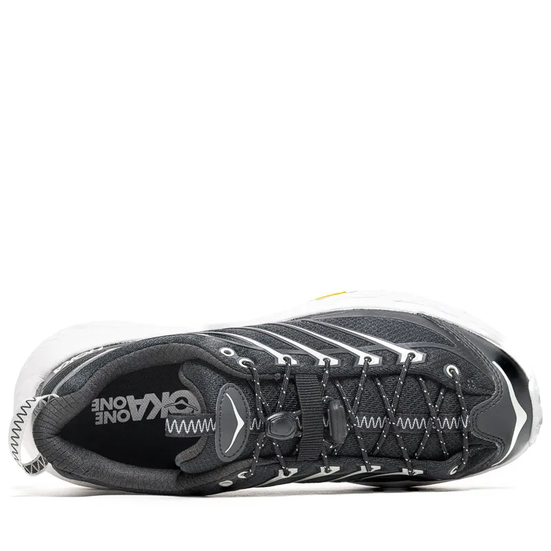 Hoka Mafate Three2 - Black/Cosmic Grey Ventilation Panels