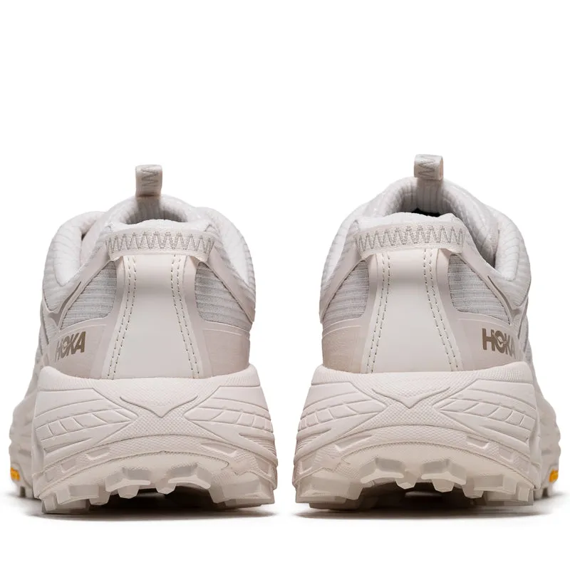 Hoka Mafate Three2 Grid - Rose Cream/Stucco Impact Diffusion System Modern Walk