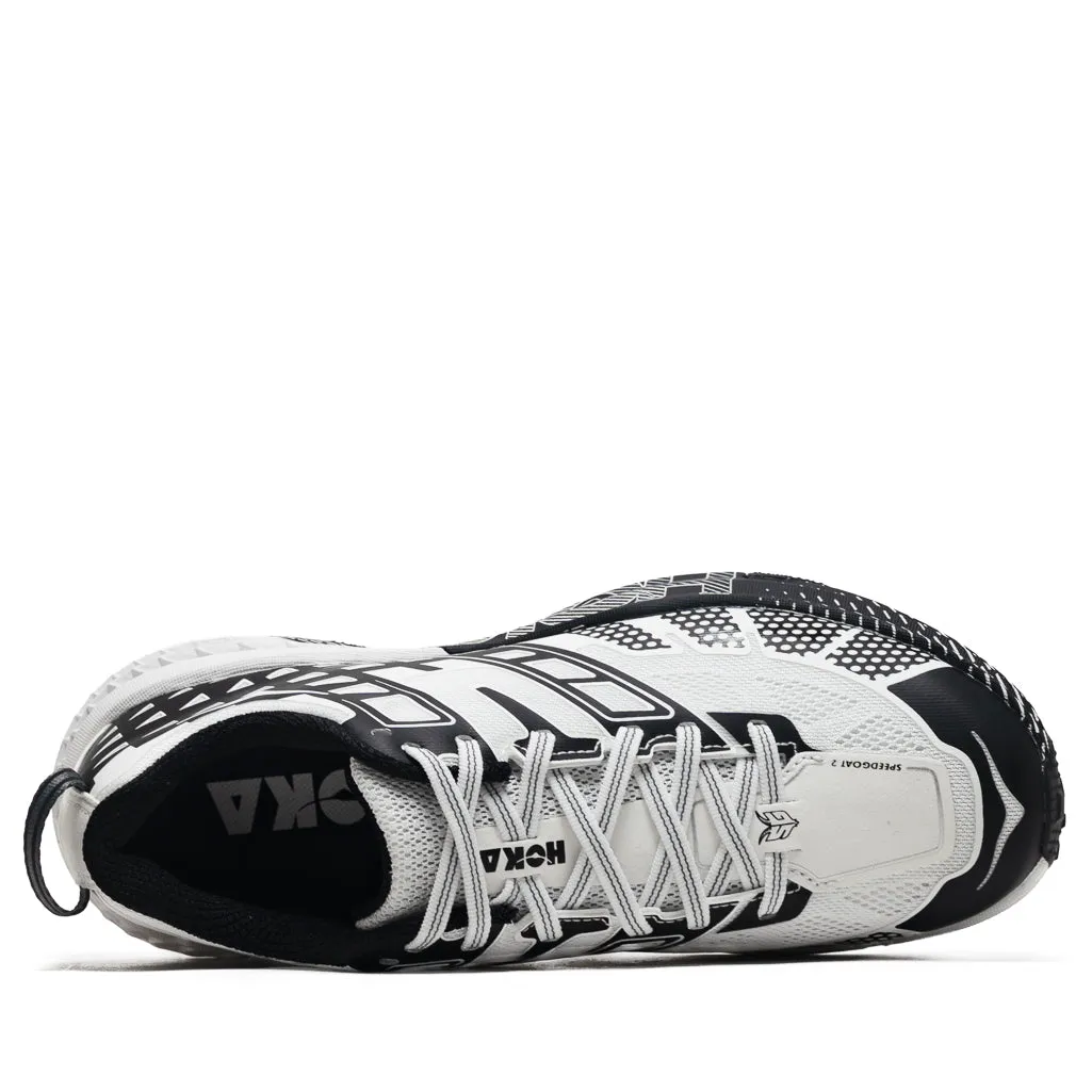 Indoor Travel Flex Hoka Speedgoat 2 - Black/Frost