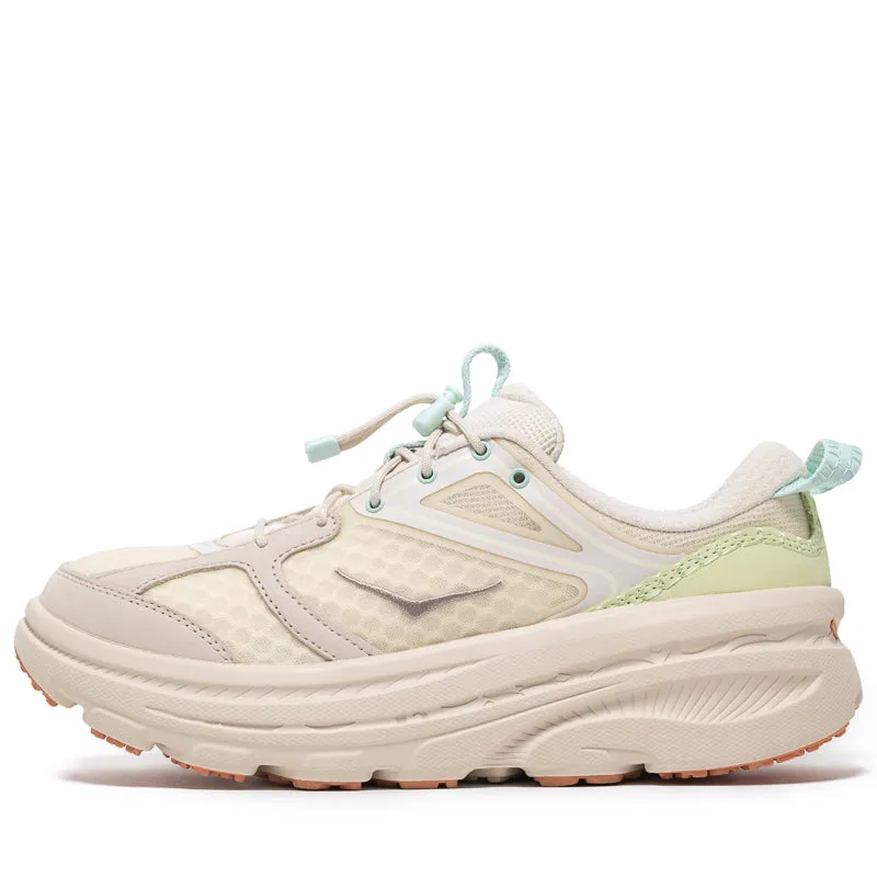 Hoka U Bondi B3LS - Oat Milk Wear Resistant Outsole Lifestyle Athlete