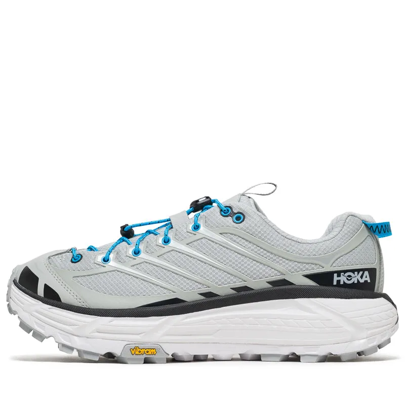 Hoka U Mafate Three2 - Stardust/Skyward Blue Anti Slip Tread Pattern Odor Resistant Material