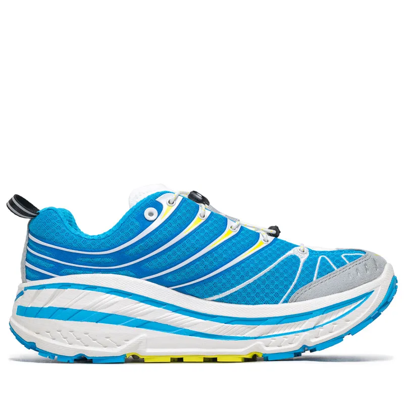 Stretchable Mesh Hoka U Stinson Evo OG - Skyward Blue/Hoka Citrus