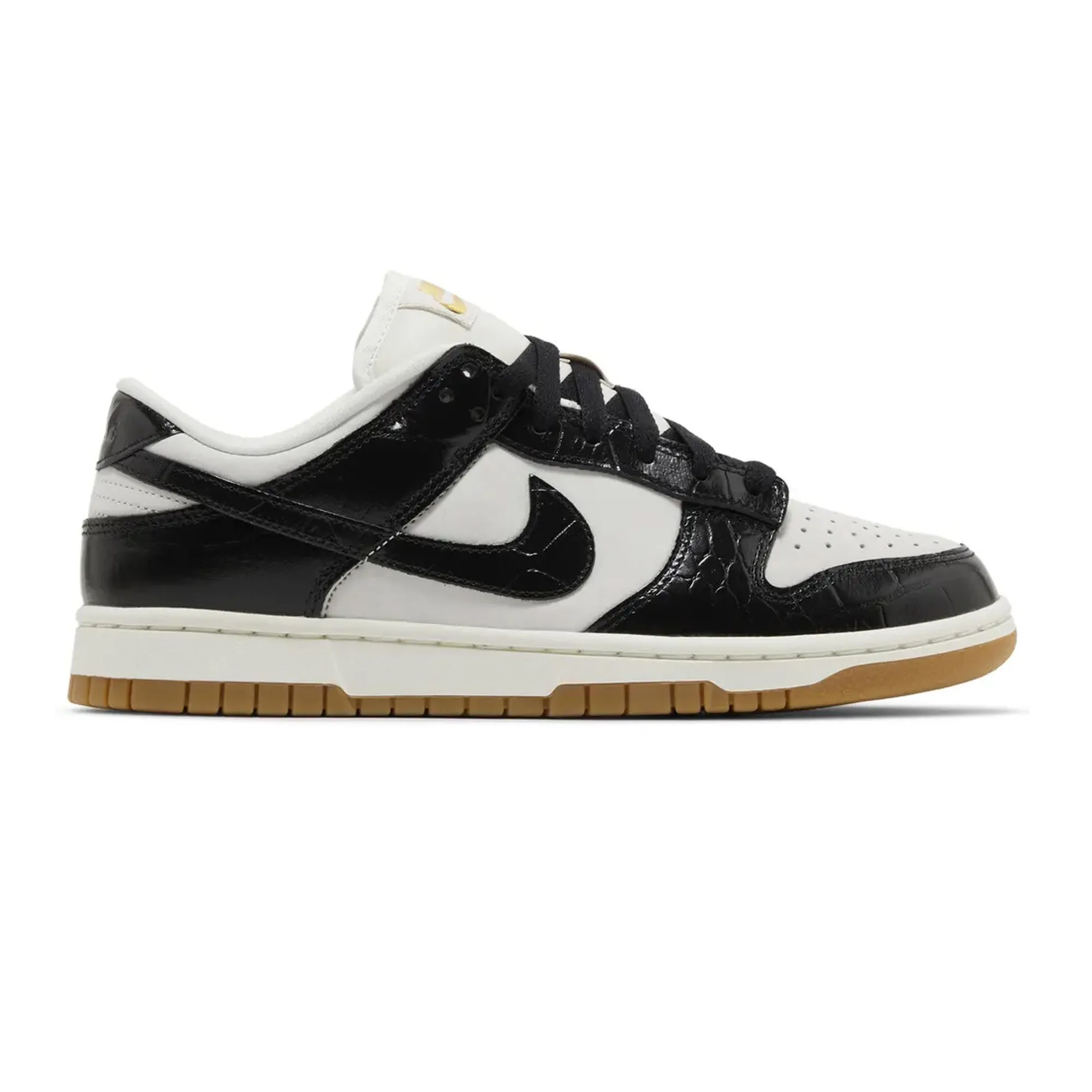 Step Cushion Nike Dunk Low LX 'Black Croc' Women's (2024)