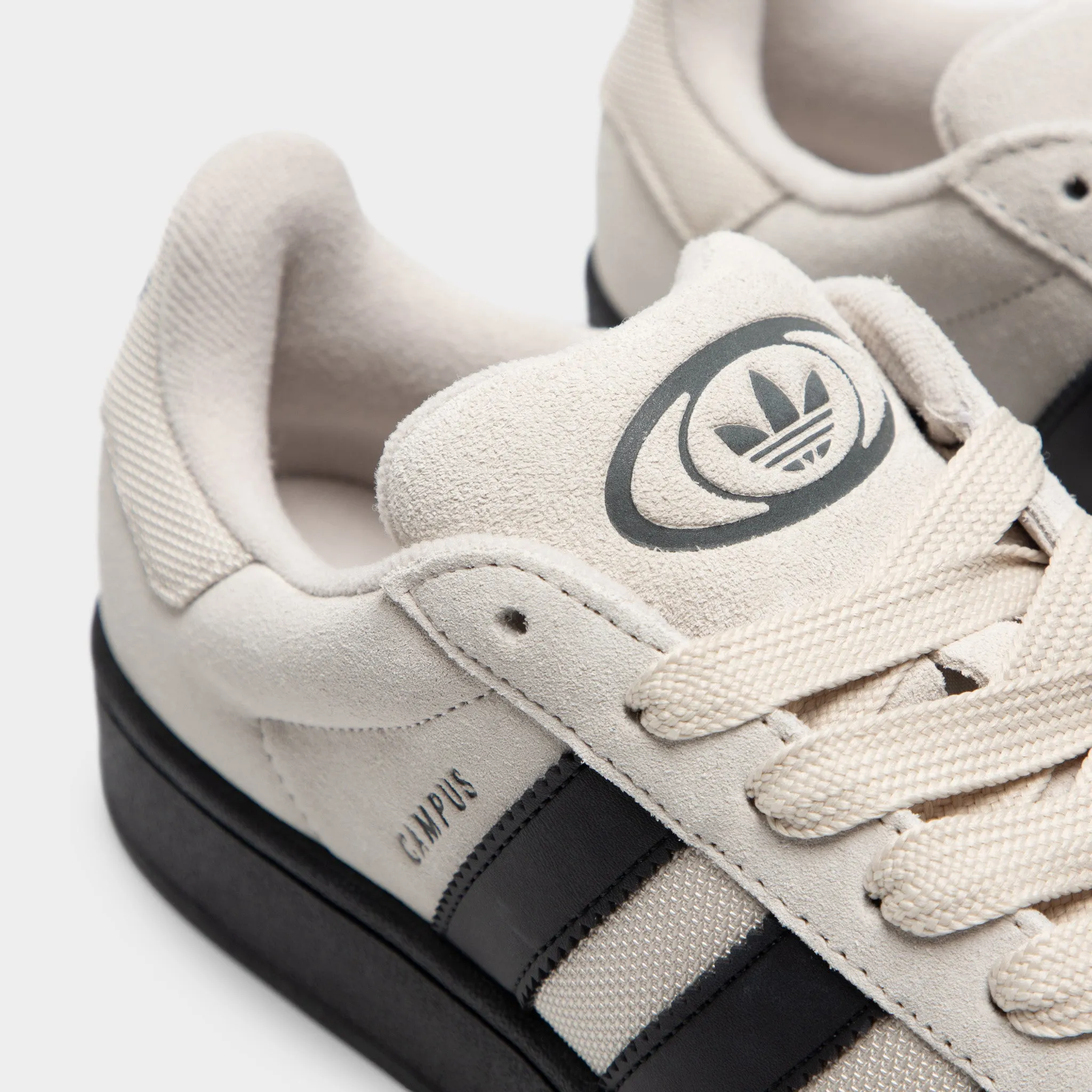 Dual Material Compression Balanced Midsole adidas Campus 00s  Grey / Black