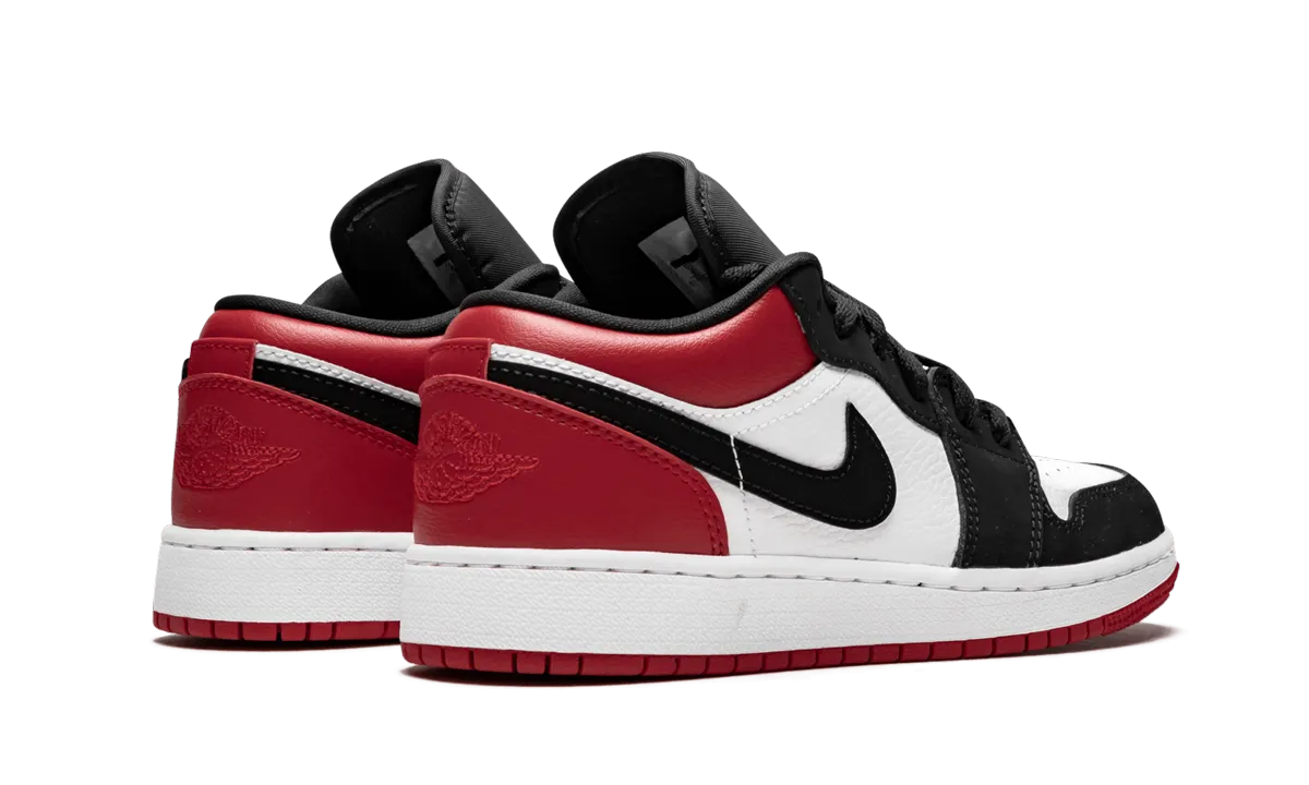 Stable Path Air Jordan 1 Low GS "Black Toe"