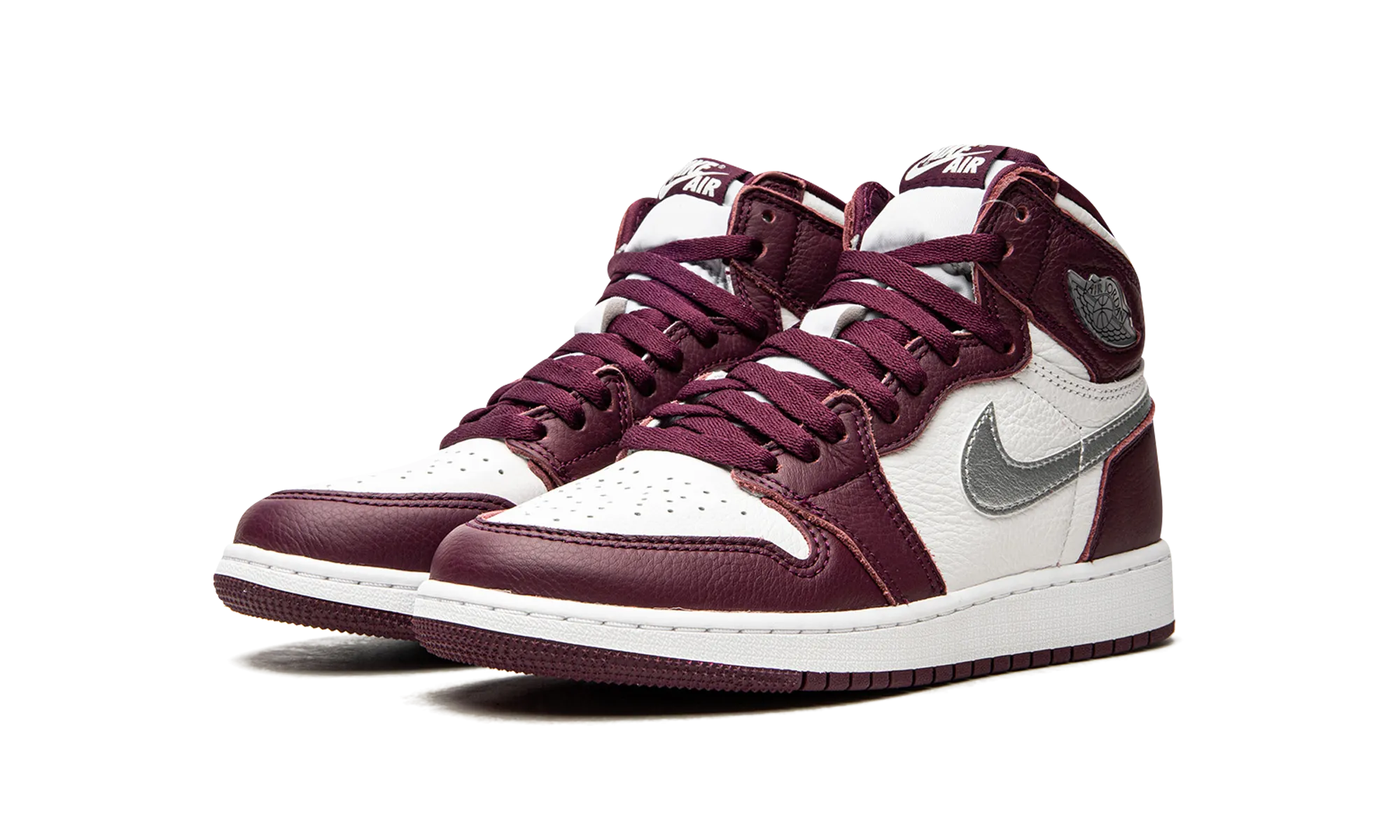 Compression Molded Soles Hybrid Use Air Jordan 1 Retro High OG GS "Bordeaux"
