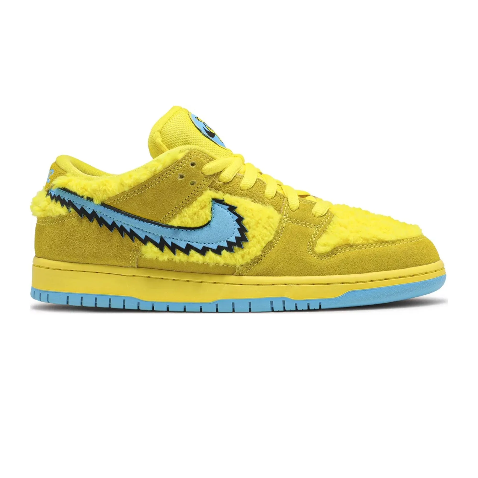 SB Dunk Low 'Grateful Dead Bears Opti Yellow' (2020) Responsive Feel ResponsiveSole