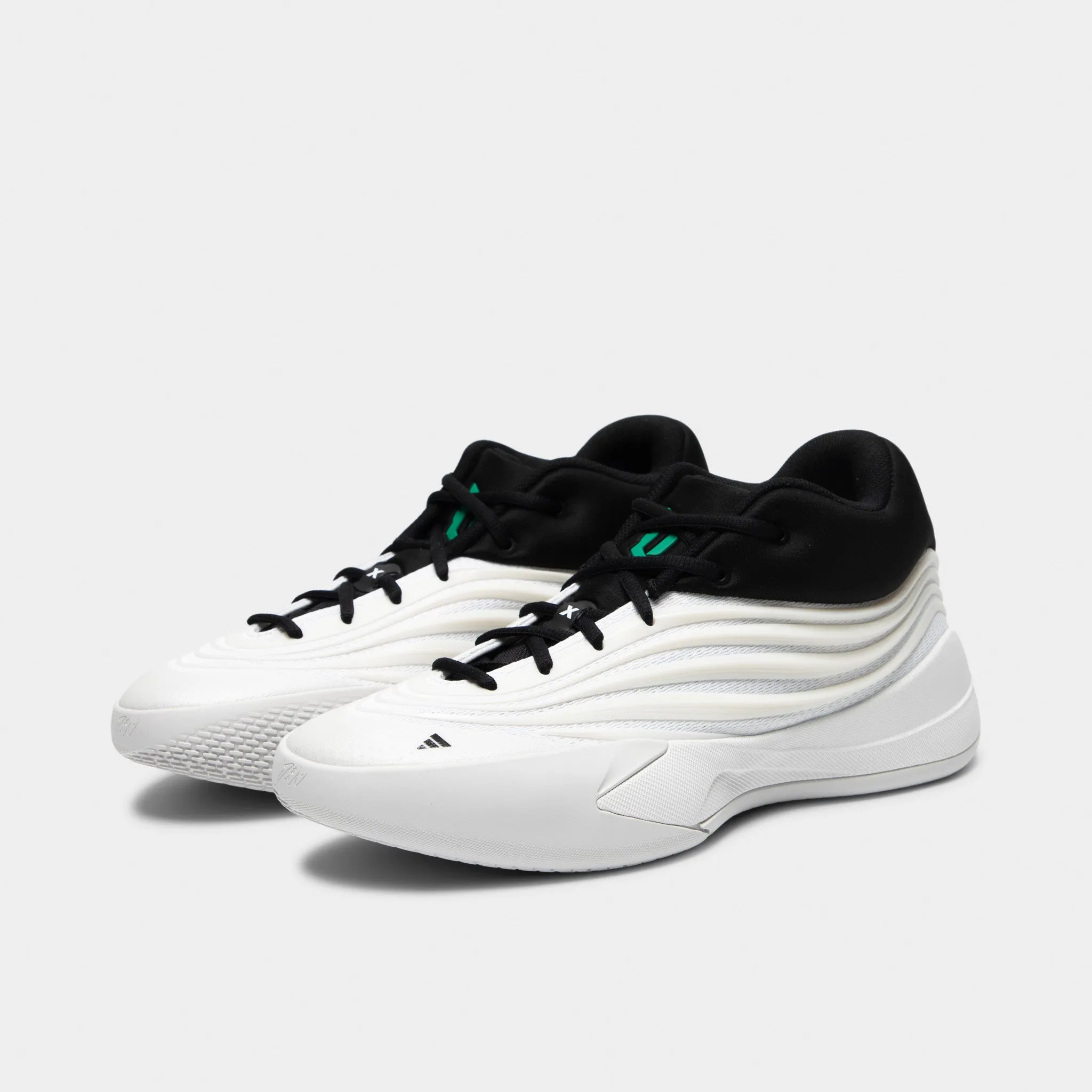 Non Compression Upper Metallic Trim adidas Dame X Zero Mountain / Black - Court Green