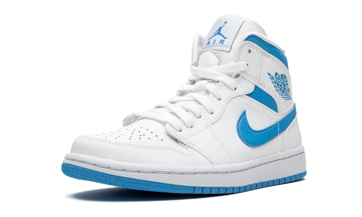 AIR JORDAN 1 MID WMNS "UNC" Adjustable Tongue Unisex Friendly Design
