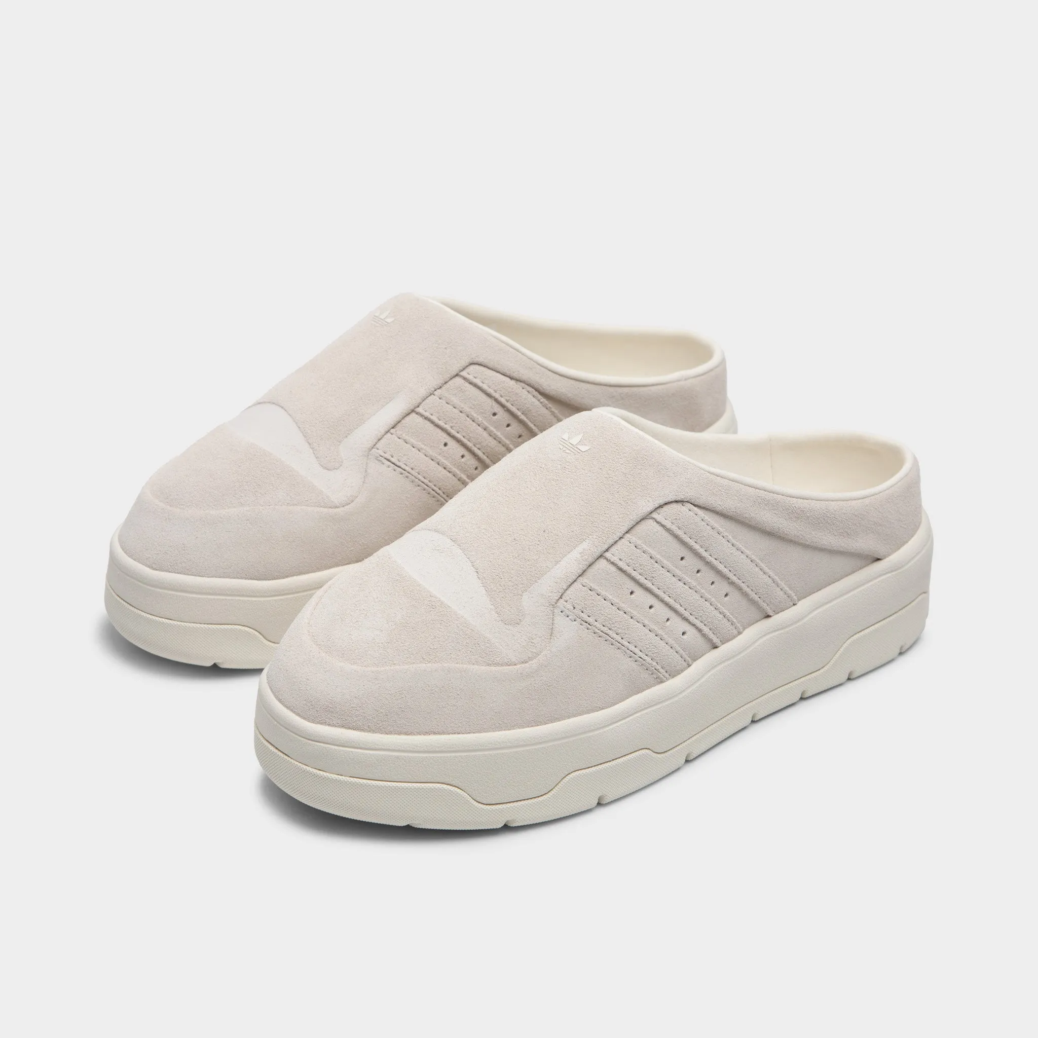 adidas Women's Rivalry Mule Cloud White / Green - Off White EVA Composite