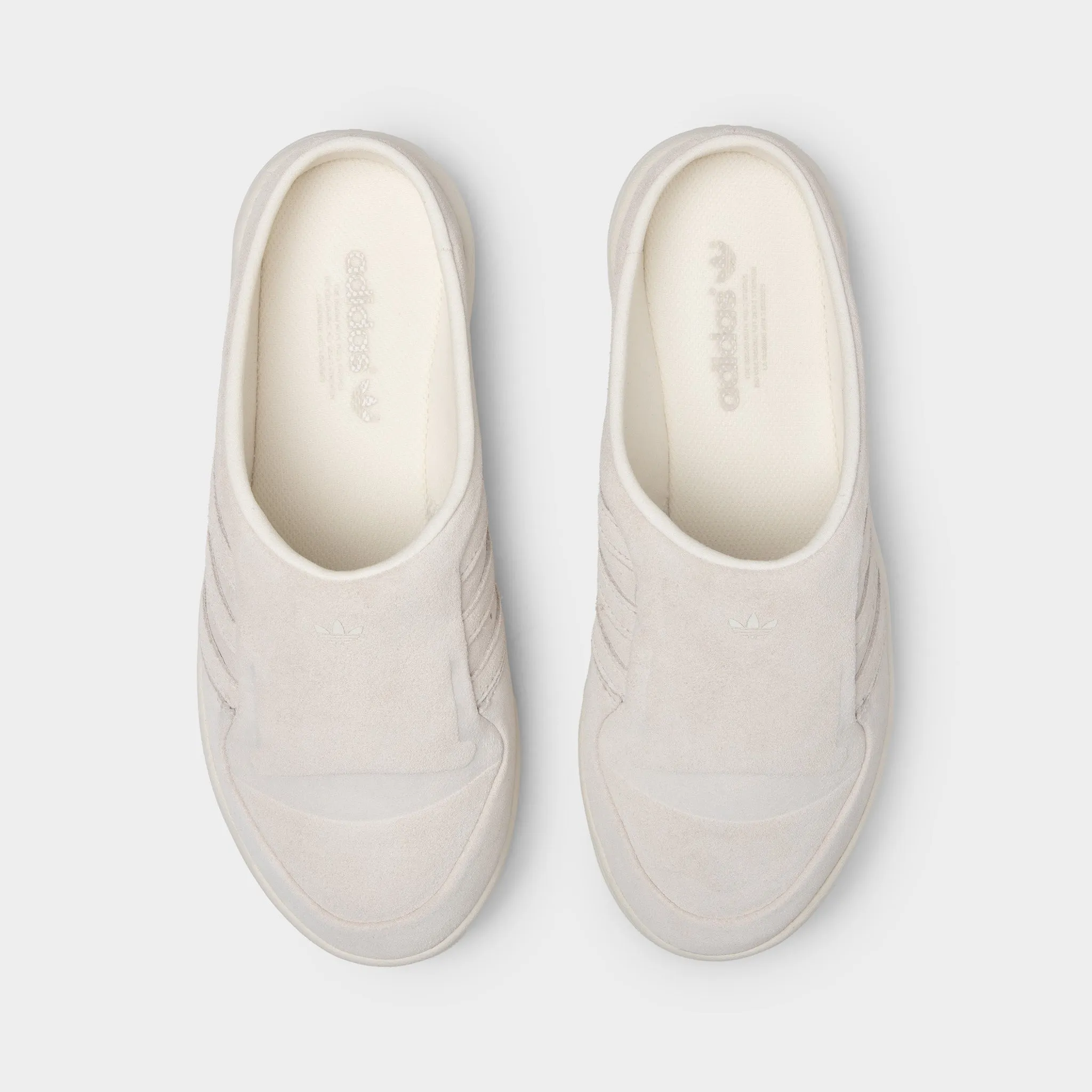 adidas Women's Rivalry Mule Cloud White / Green - Off White Ortholite Insulation