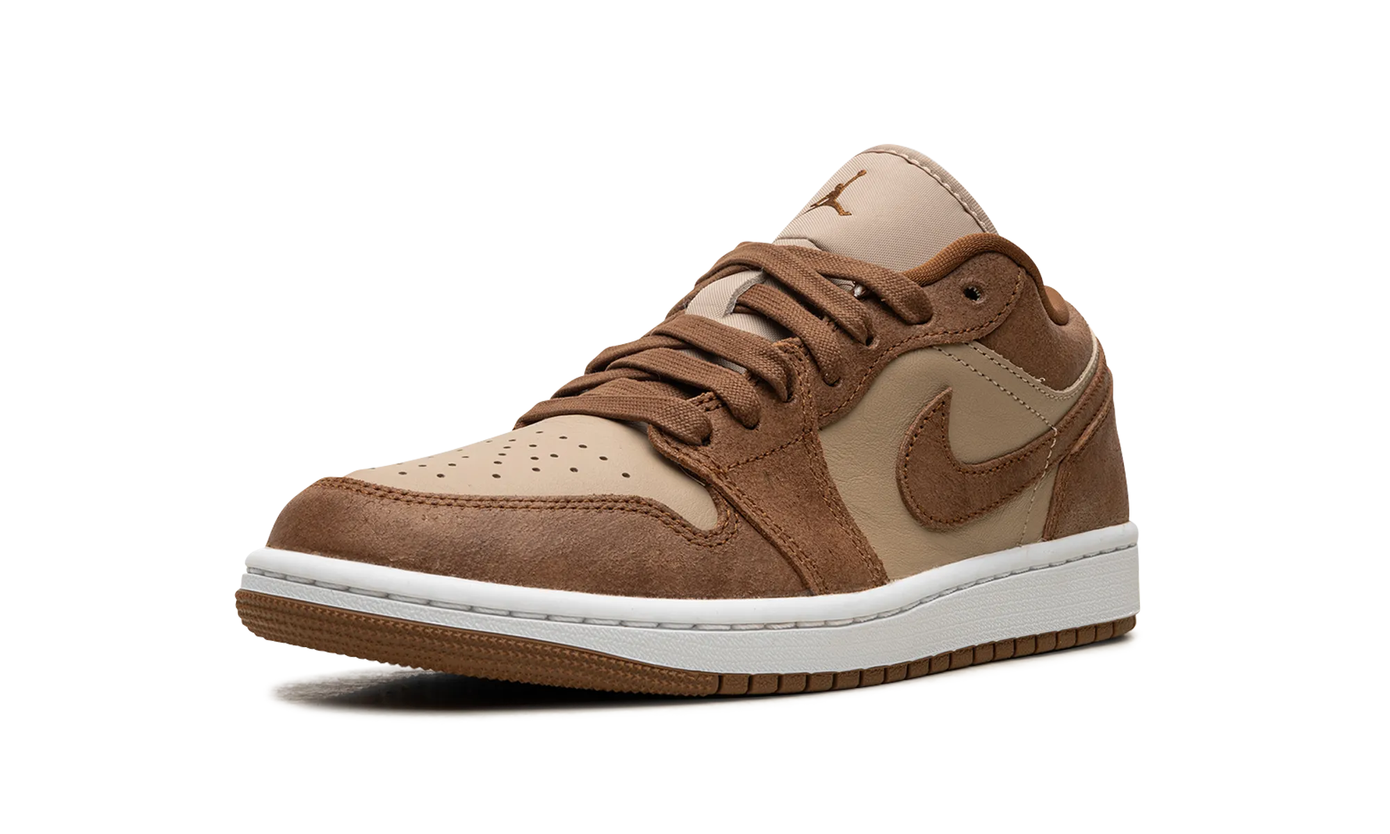 Cloud Soft Air Jordan 1 Low WMNS "Tan/Brown"