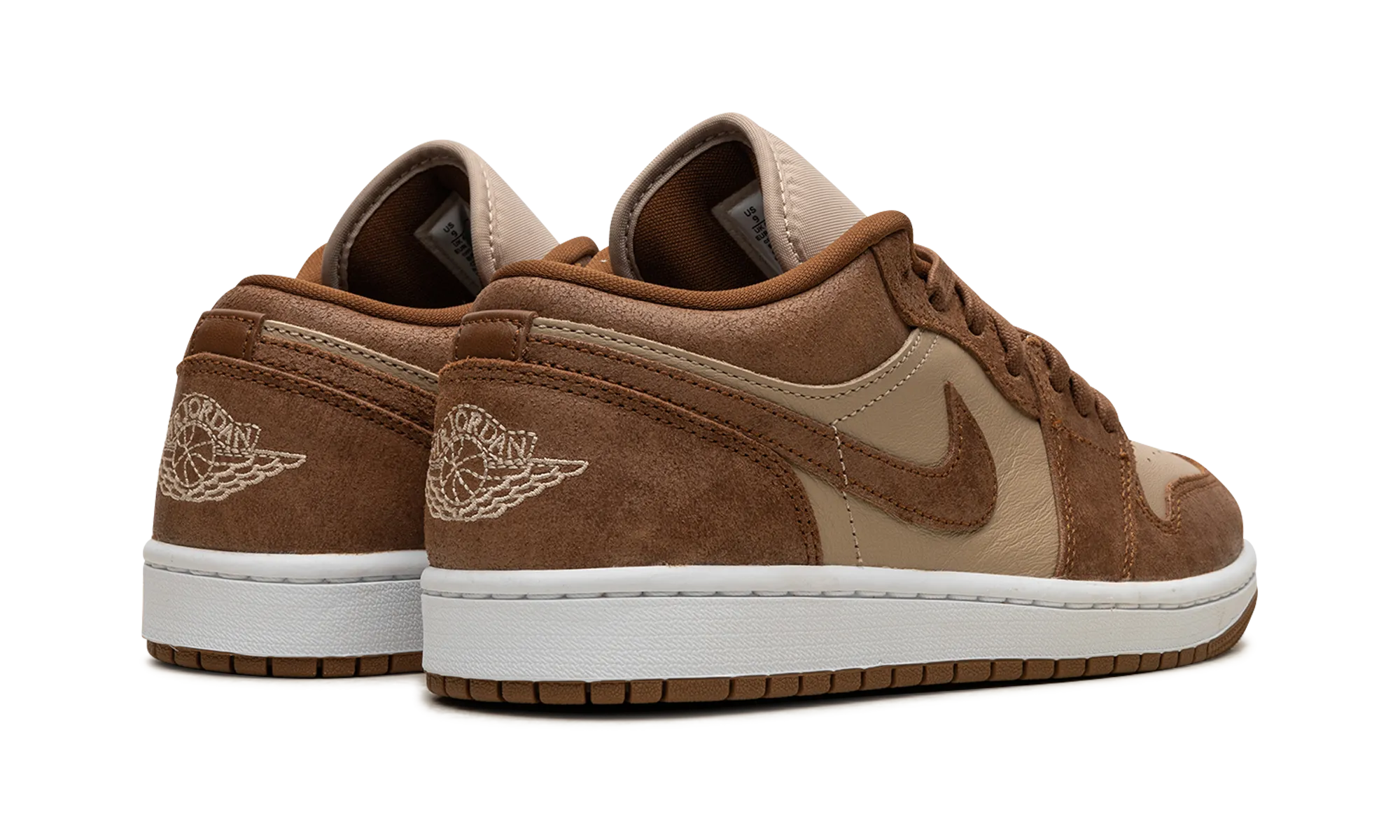 Air Jordan 1 Low WMNS "Tan/Brown" Durable Bottom