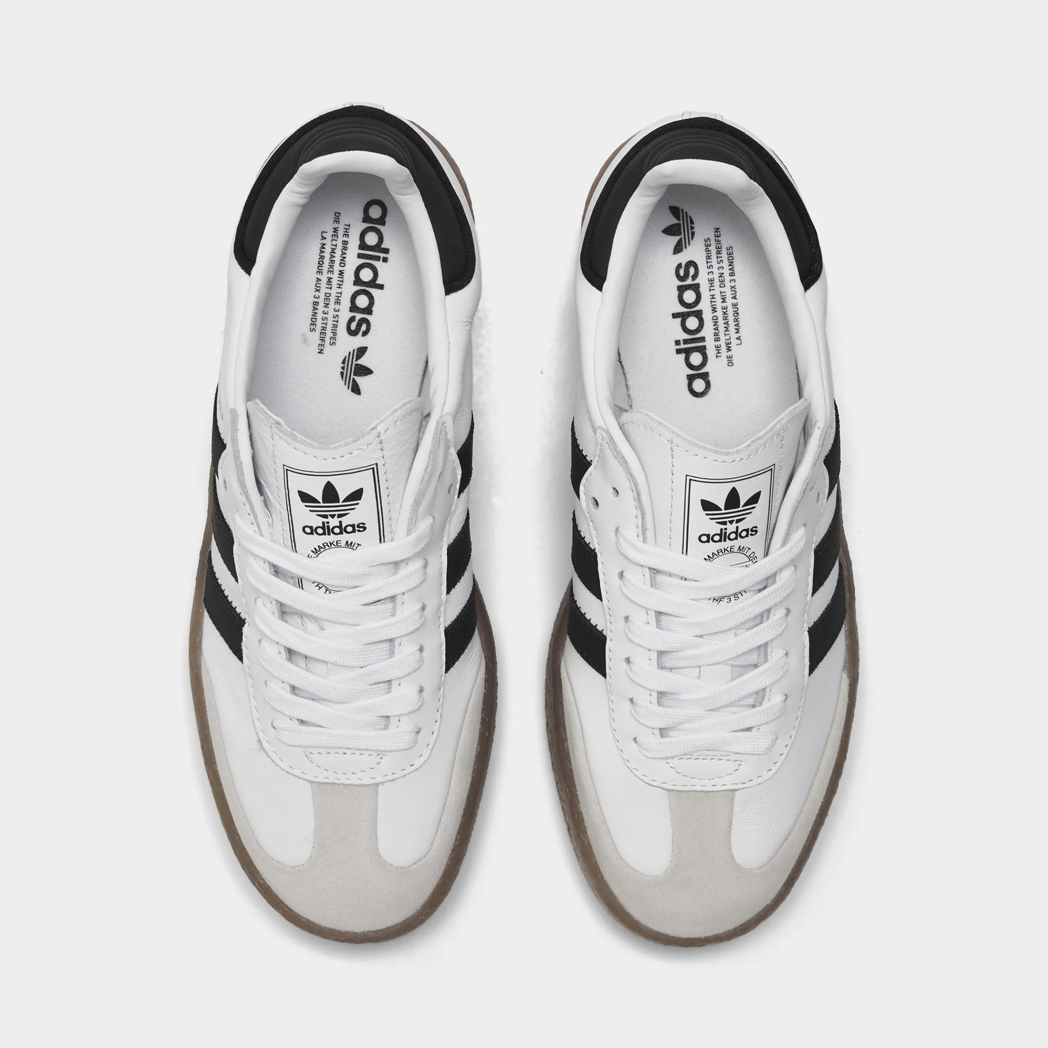 adidas Women's Sambae Footwear White / Core Black - Gold Simple Outline