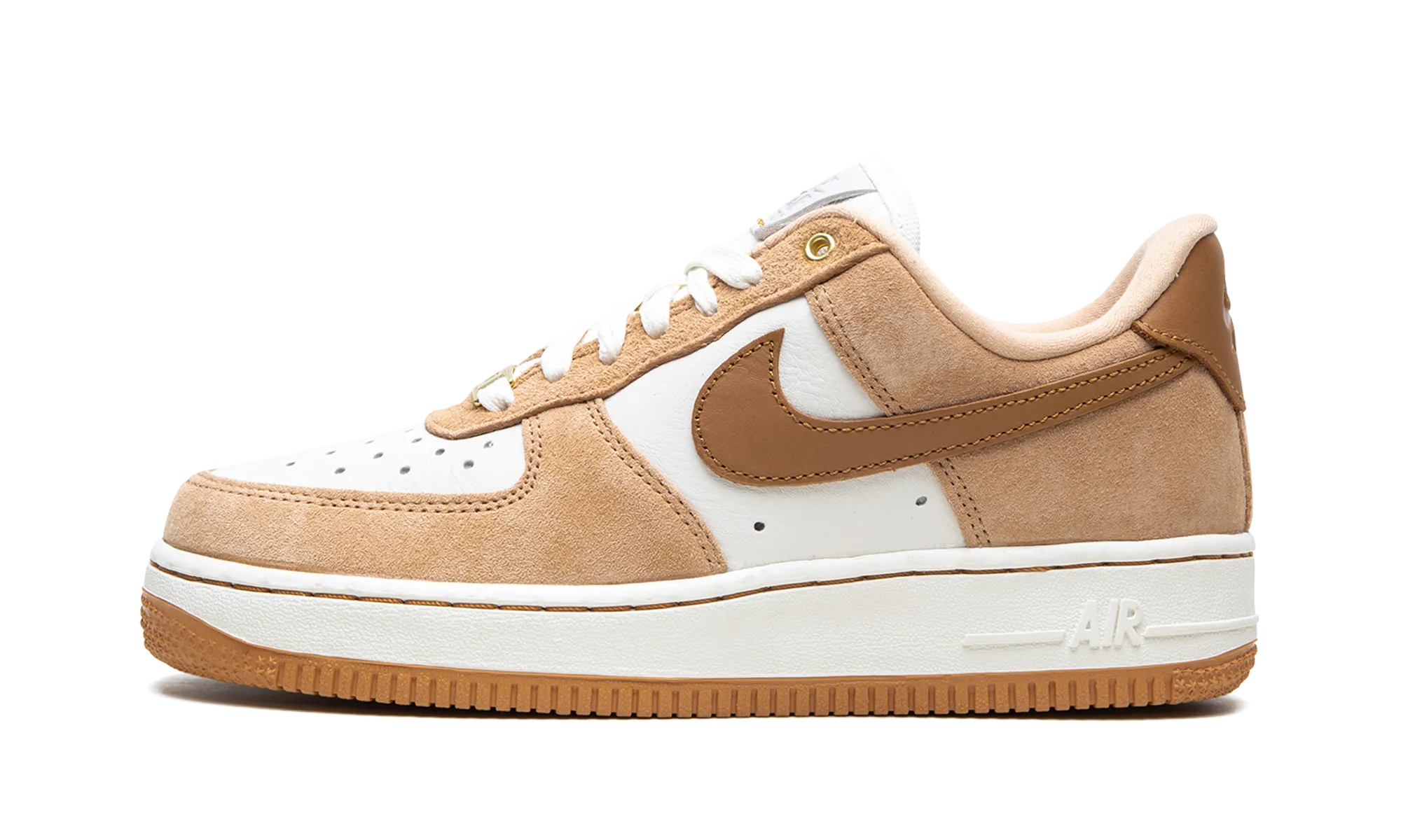 hard sole AIR FORCE 1 LO MNS WMNS "Vachetta Tan"