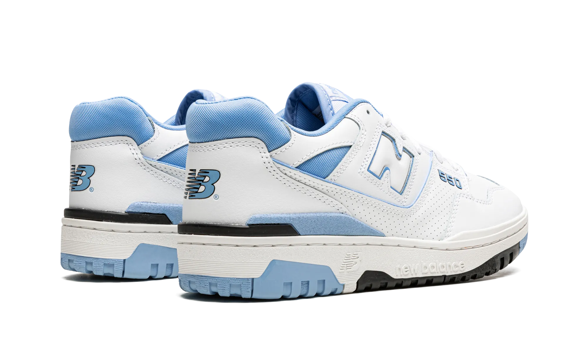 550 "White / Carolina Blue" cold - weather running shoes