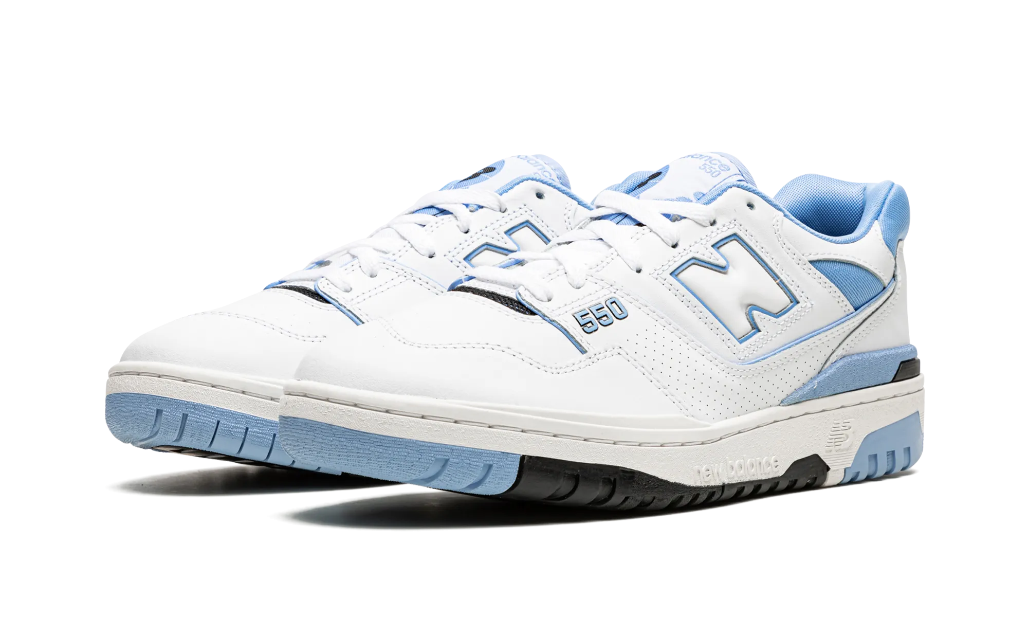 Responsive Midsole Running Goals 550 "White / Carolina Blue"