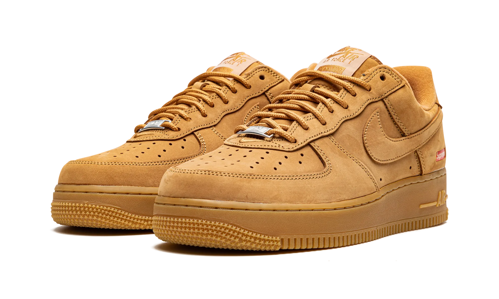 Anti Slip Outsole Speedy Performance Air Force 1 Low SP "Supreme - Wheat"