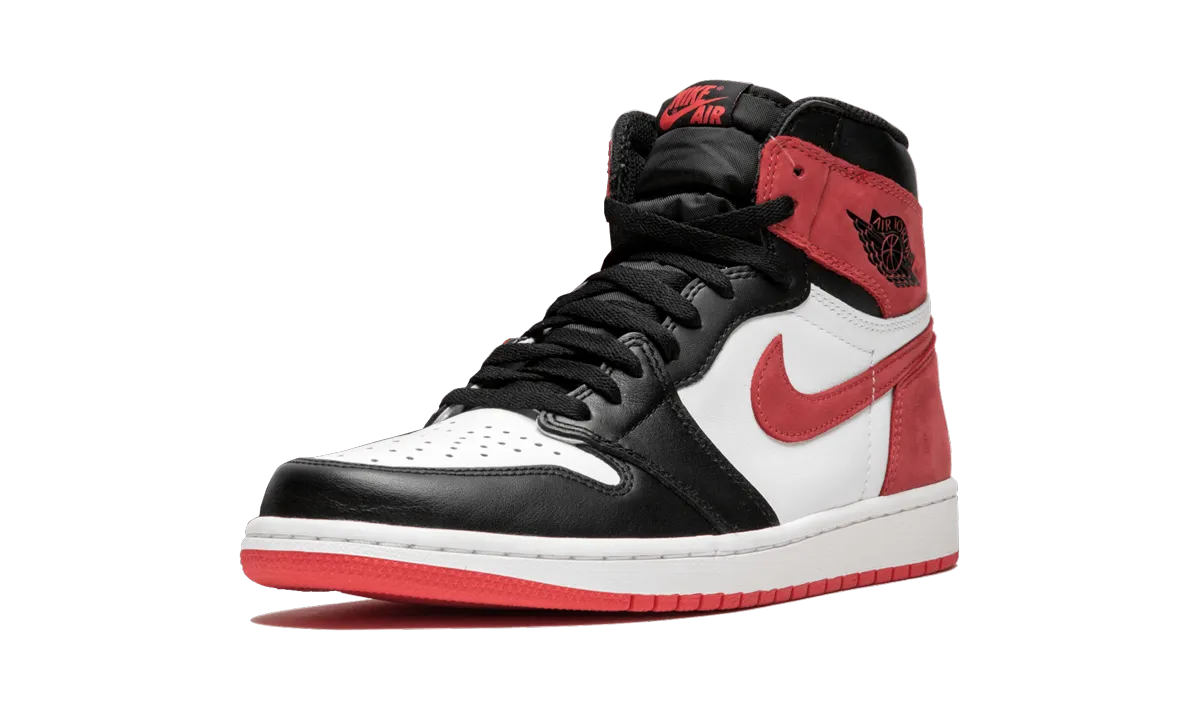 Air Jordan 1 Retro High OG "Track Red" Non Slip Traction Foot Arch