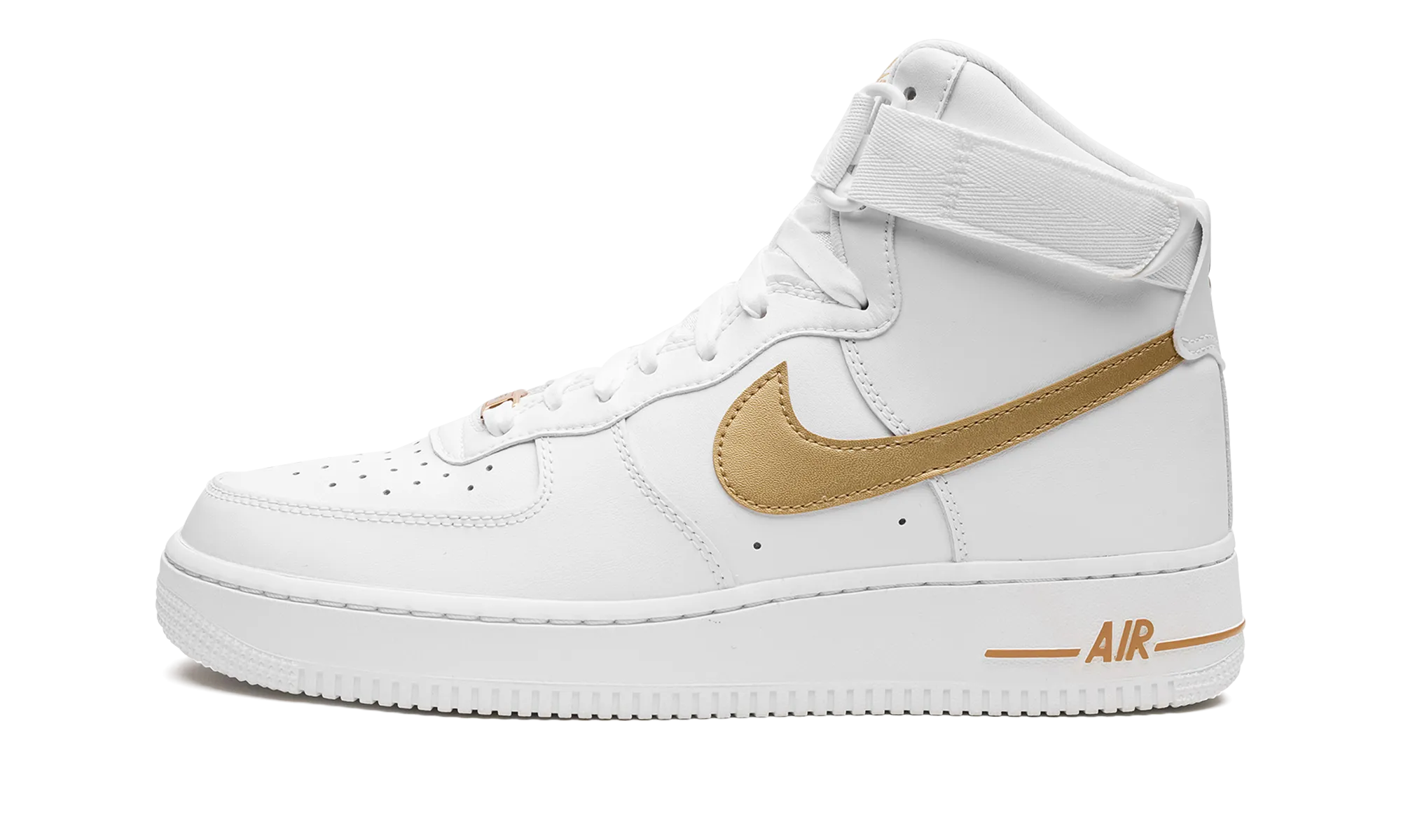Creative Edge AIR FORCE 1 WMNS "White / Metallic Gold"
