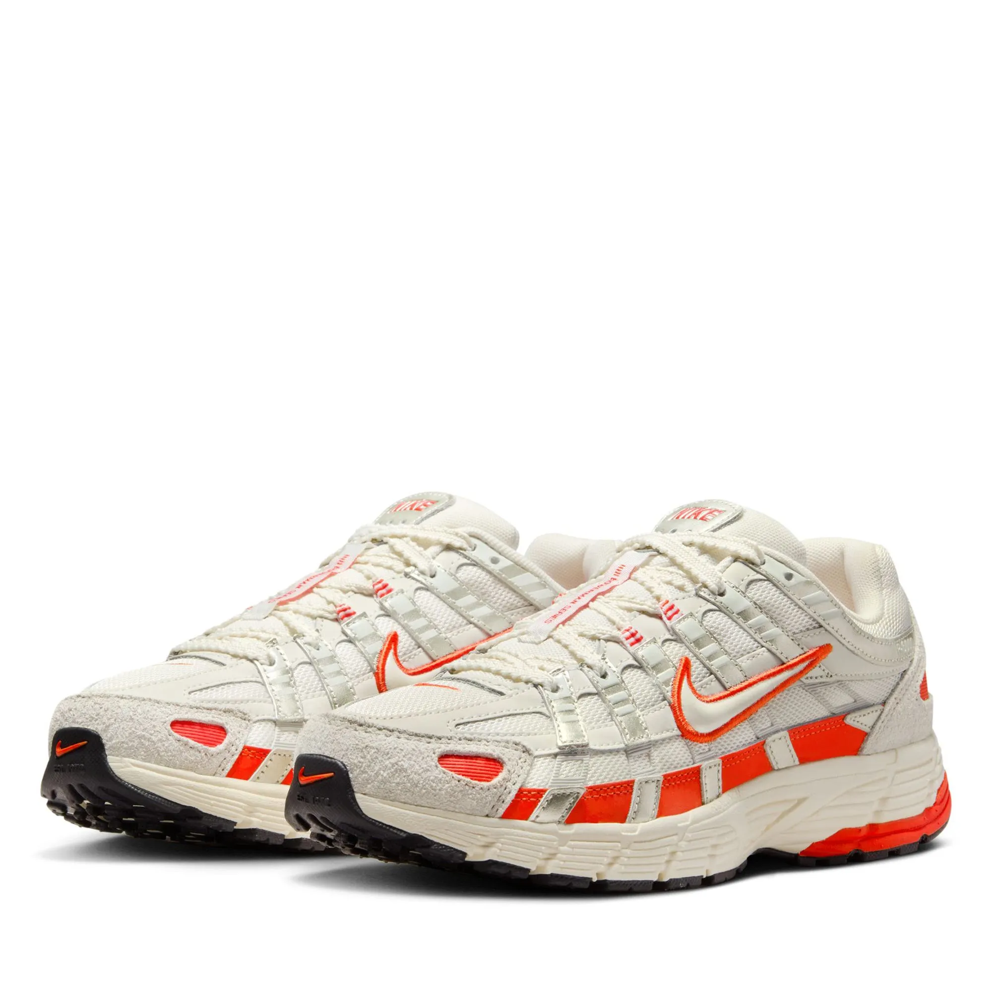 AntiOdor Women's Nike P-6000 - Sail/Picante Red