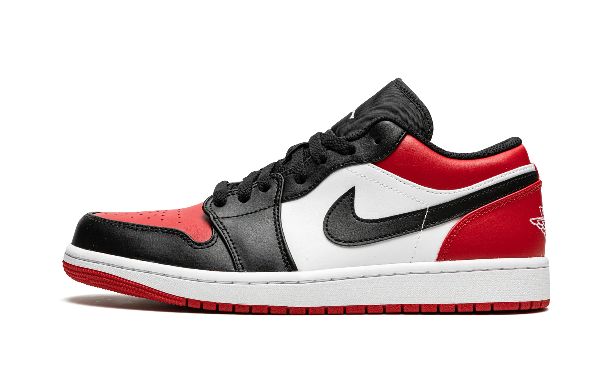 Tensile Strength Weave Air Jordan 1 Low "Bred Toe"