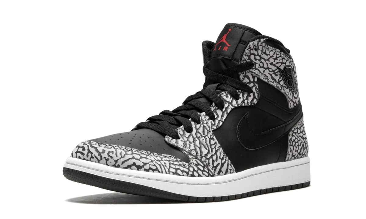 Anti   Abrasion neutral support Air Jordan 1 Retro High "Elephant Print"