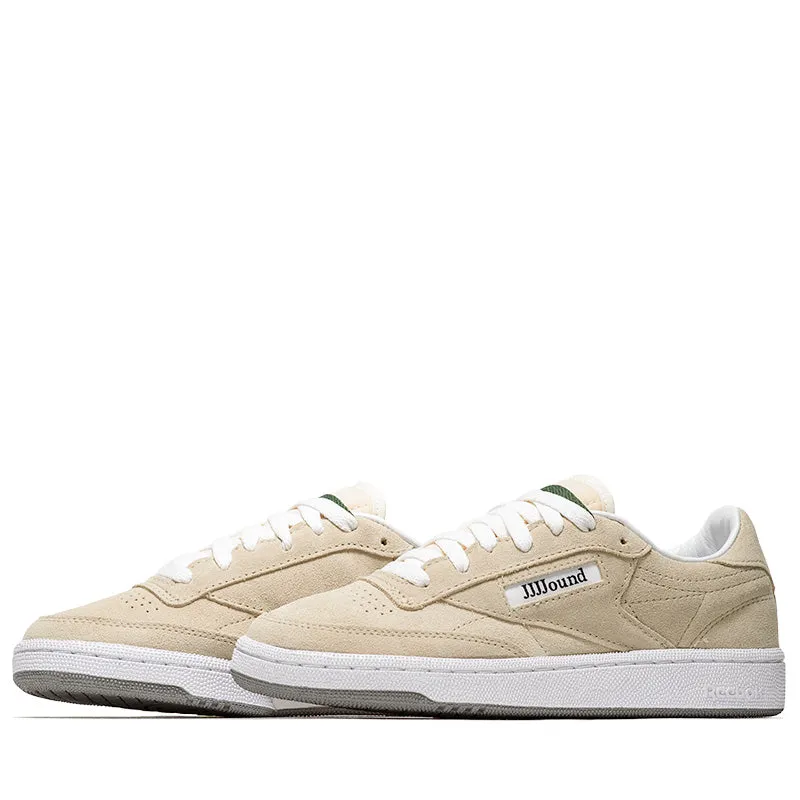 JJJJound x Reebok Club C 85 - Cork/White LeatherUpper ZipUp