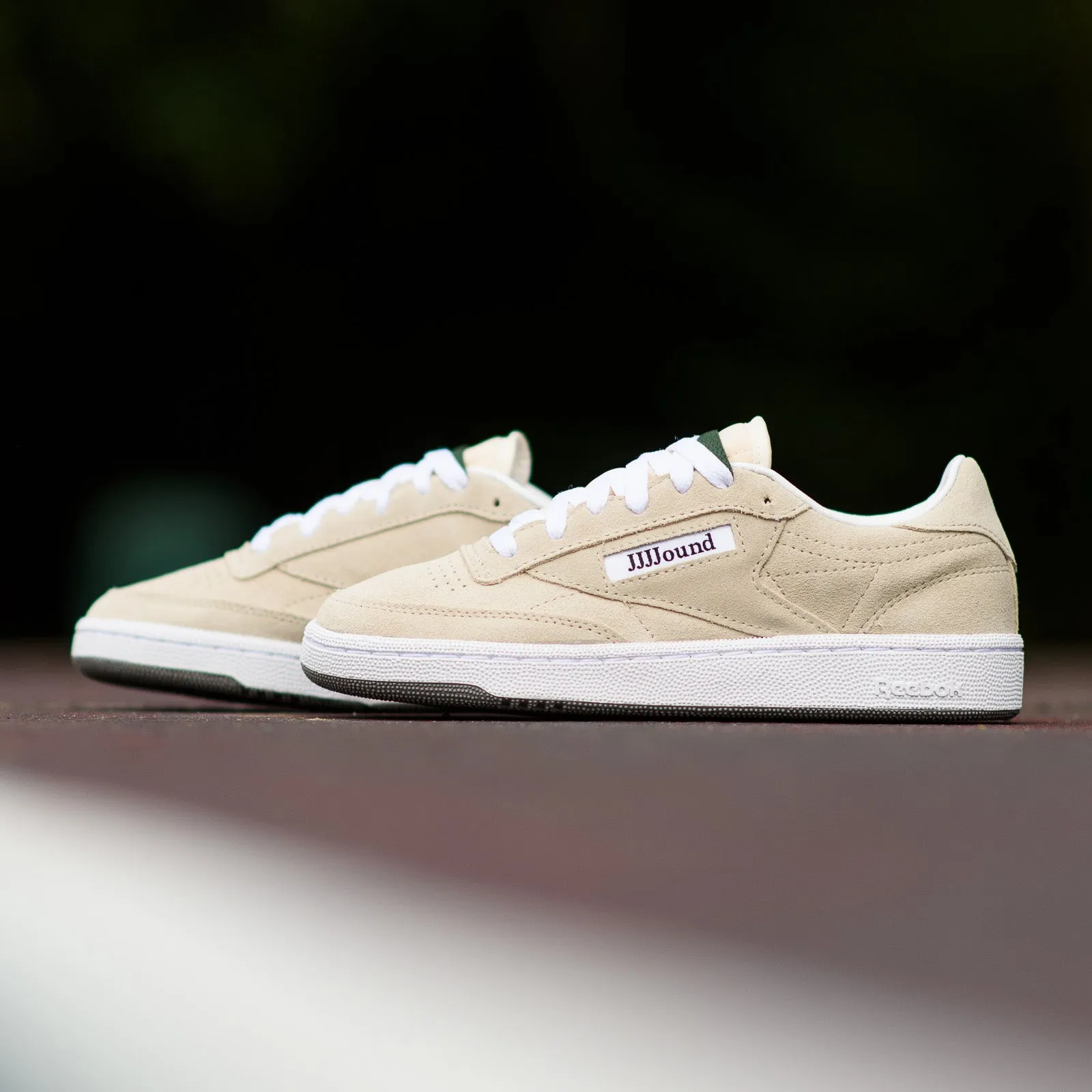 JJJJound x Reebok Club C 85 - Cork/White Moisture wicking HighTop