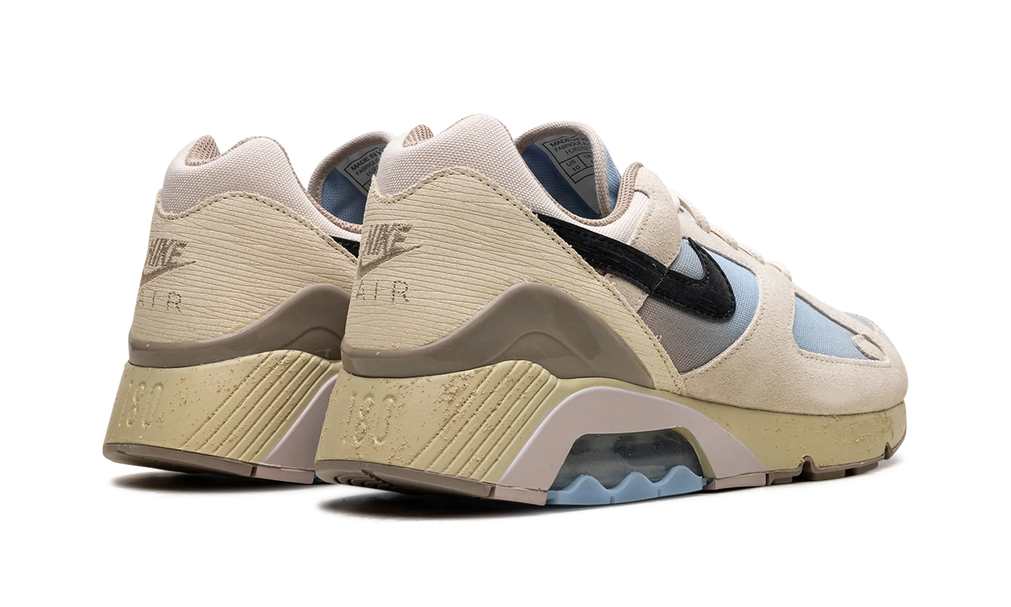 Comfortable Toe Air Max 180 "Light Khaki Psychic Blue"